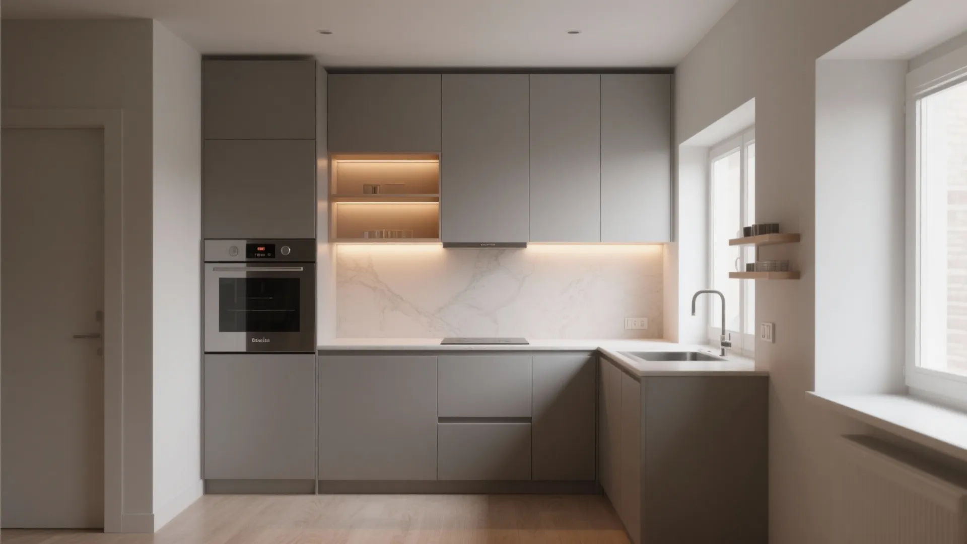 Minimalist Kitchen Storage