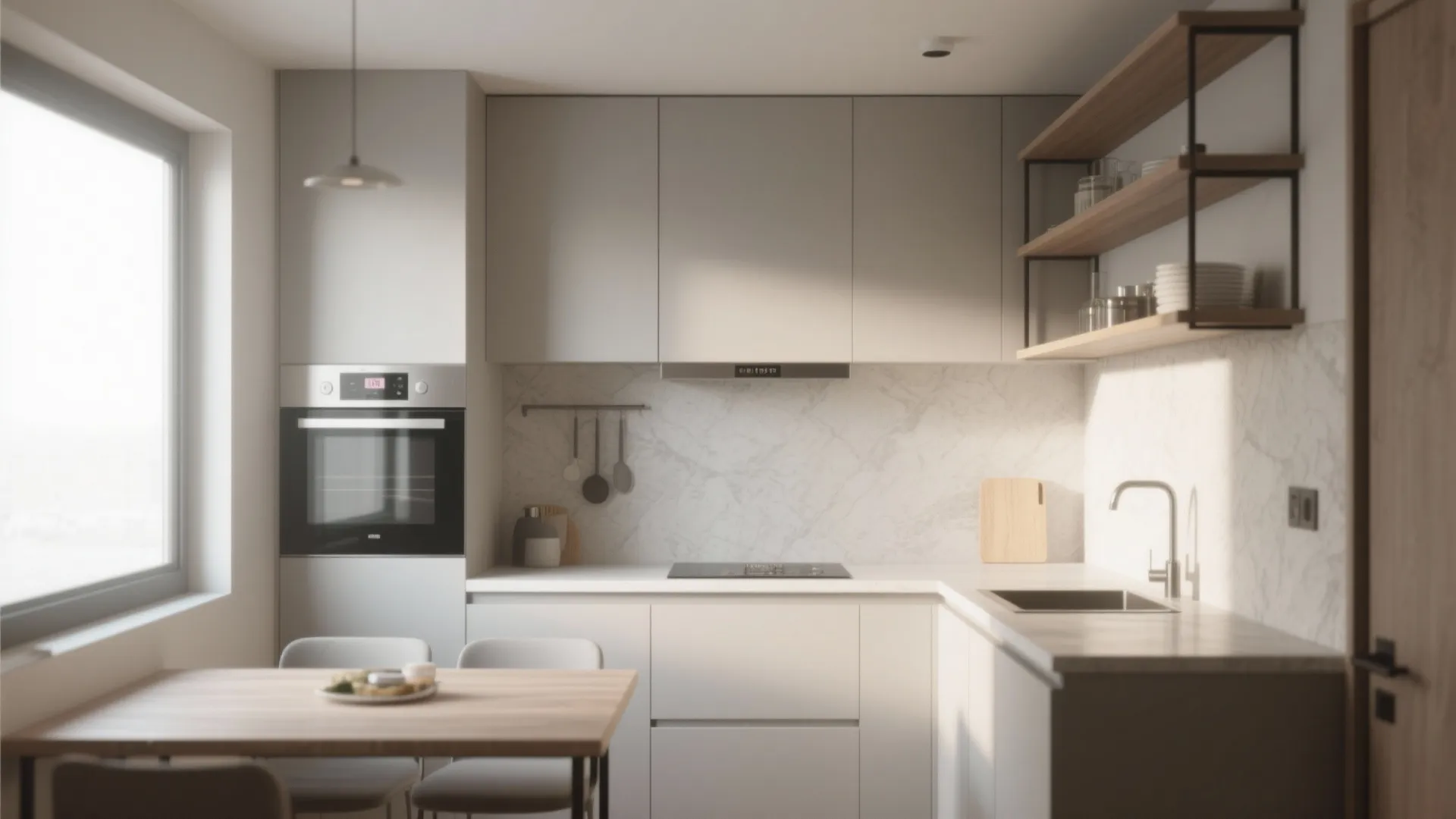 Minimalist Kitchen Storage