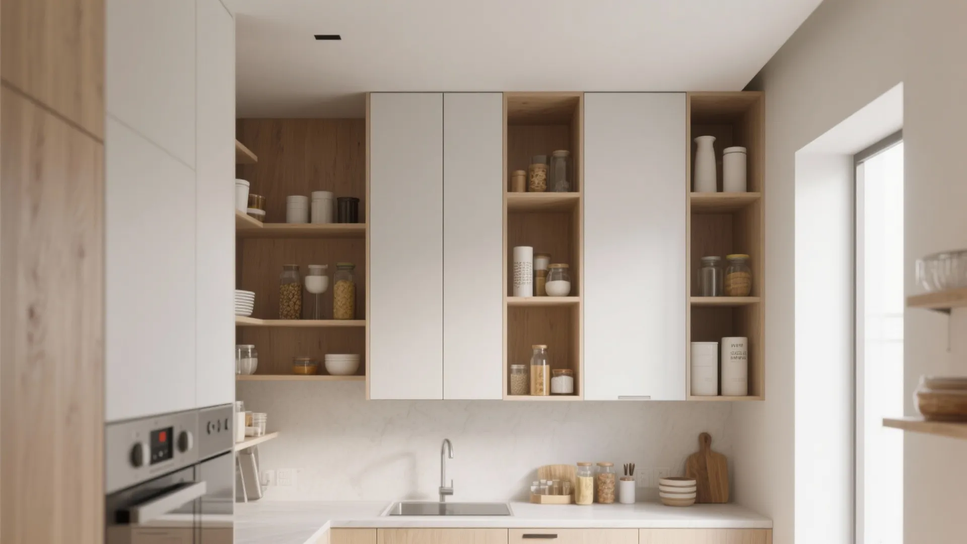 Minimalist Kitchen Storage