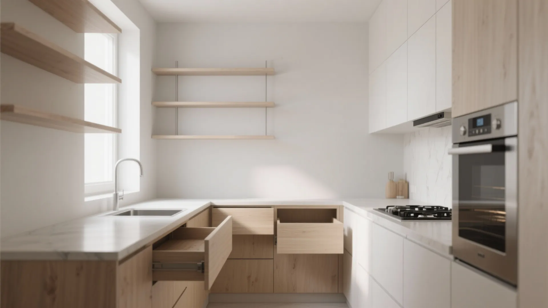 Minimalist Kitchen Storage