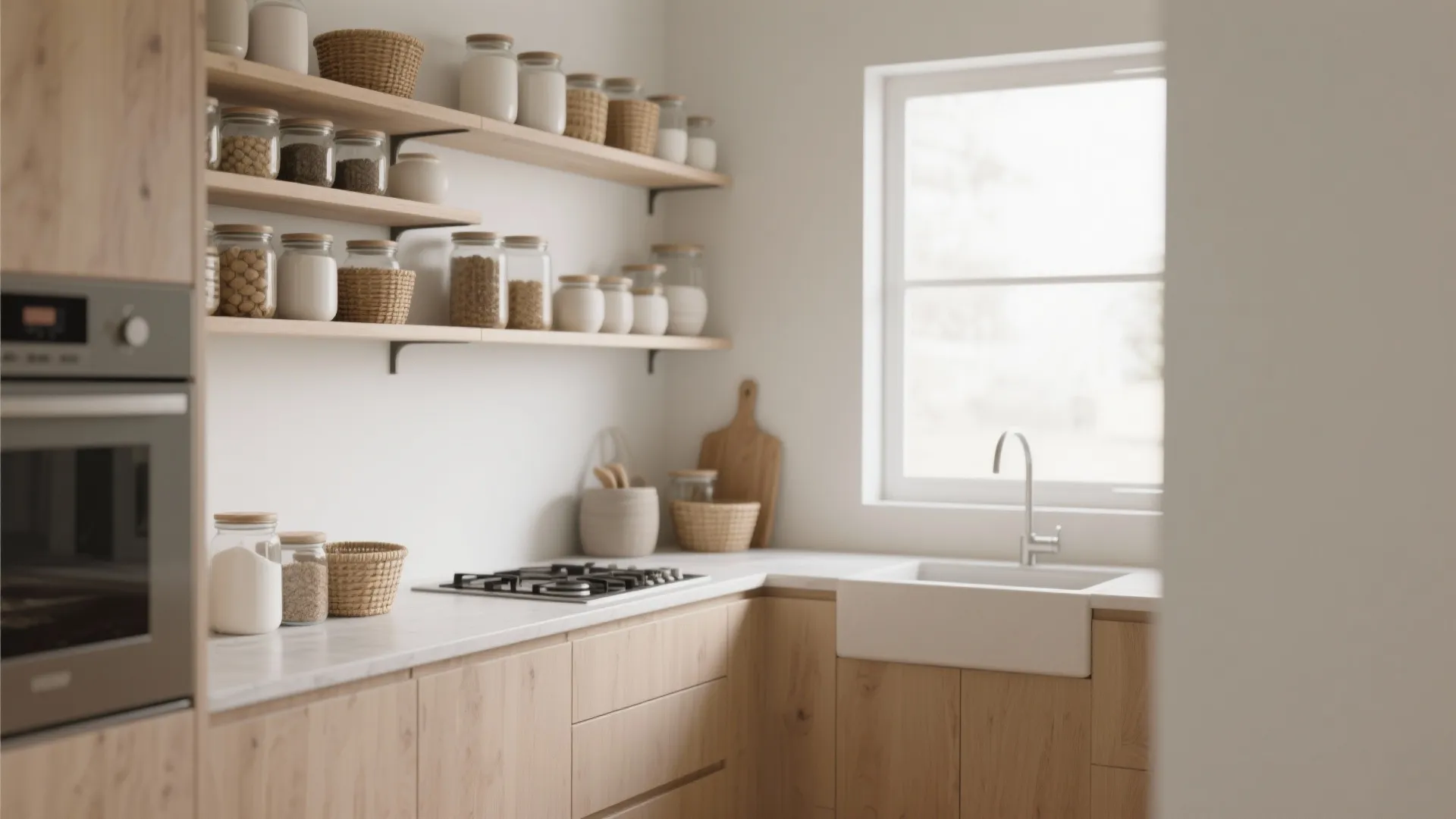 Minimalist Kitchen Storage