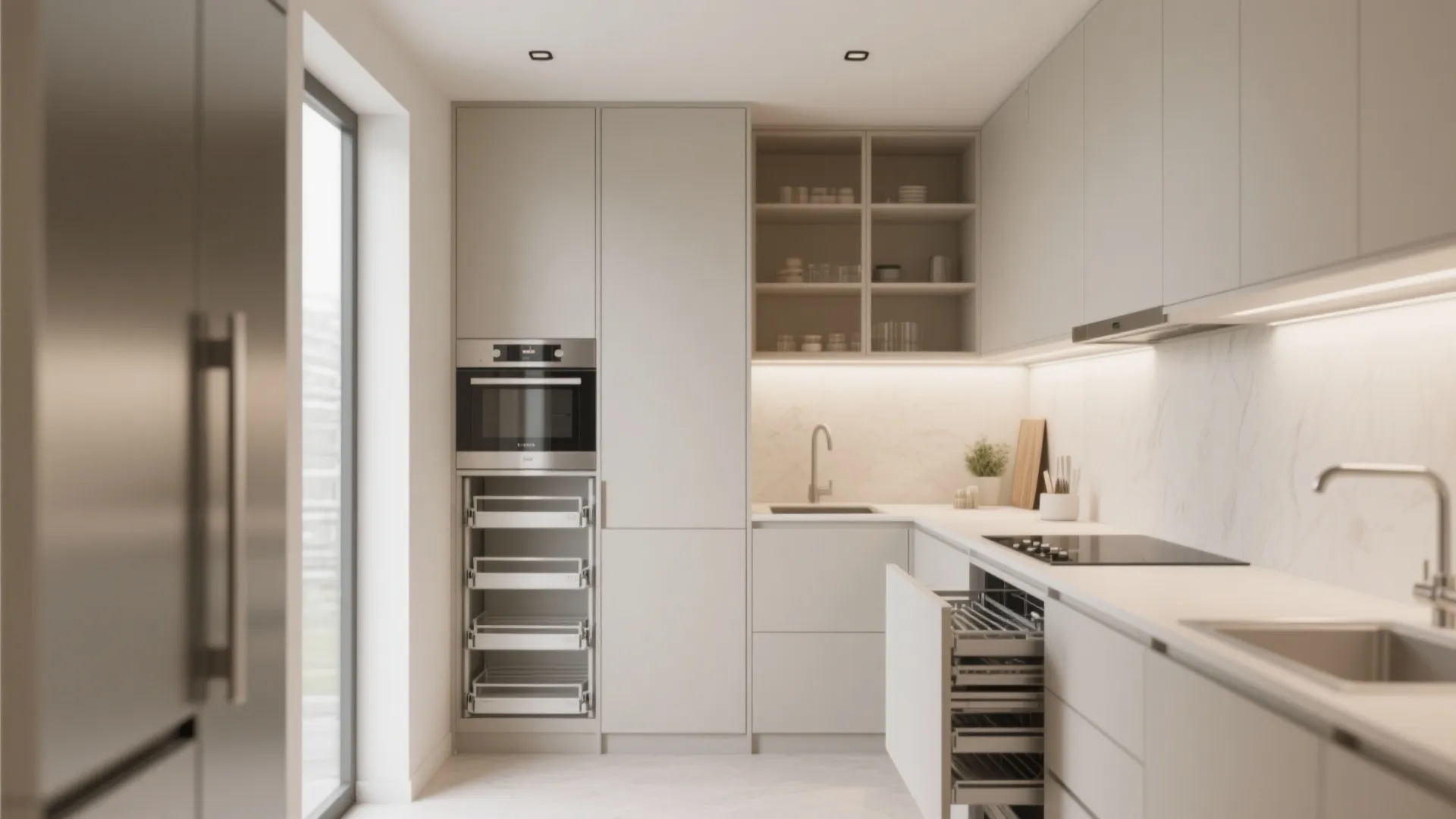 Minimalist Kitchen Storage Solutions