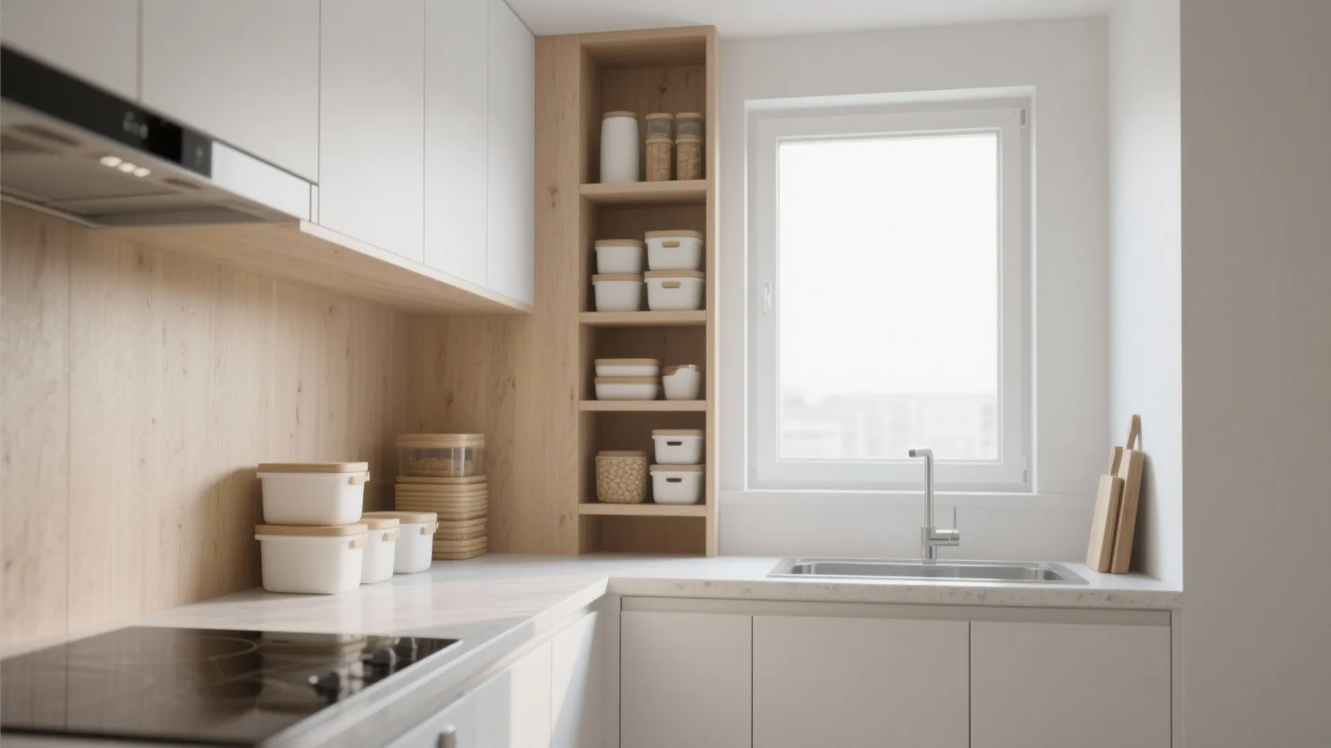 Minimalist Kitchen Storage