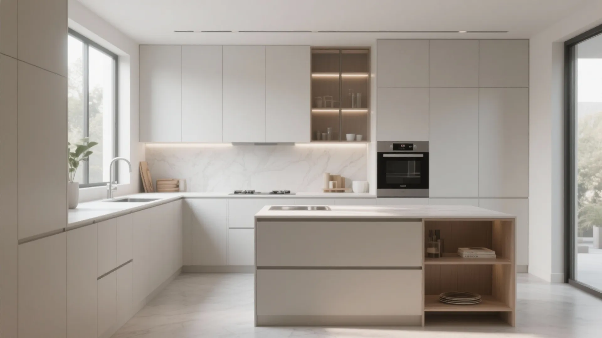 Minimalist Kitchen Storage