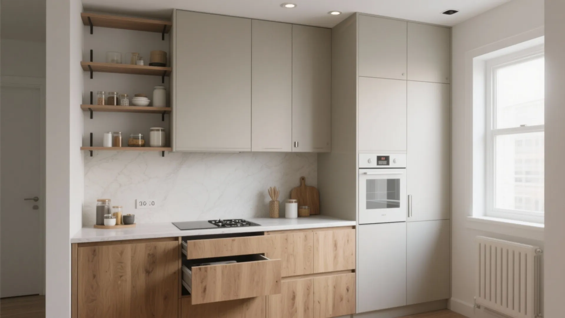 Minimalist Kitchen Storage