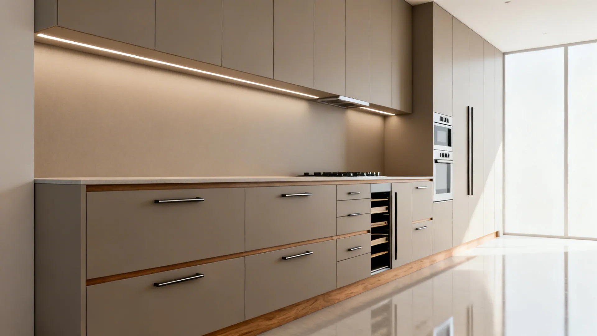 Minimalist Kitchen Storage That Breathes