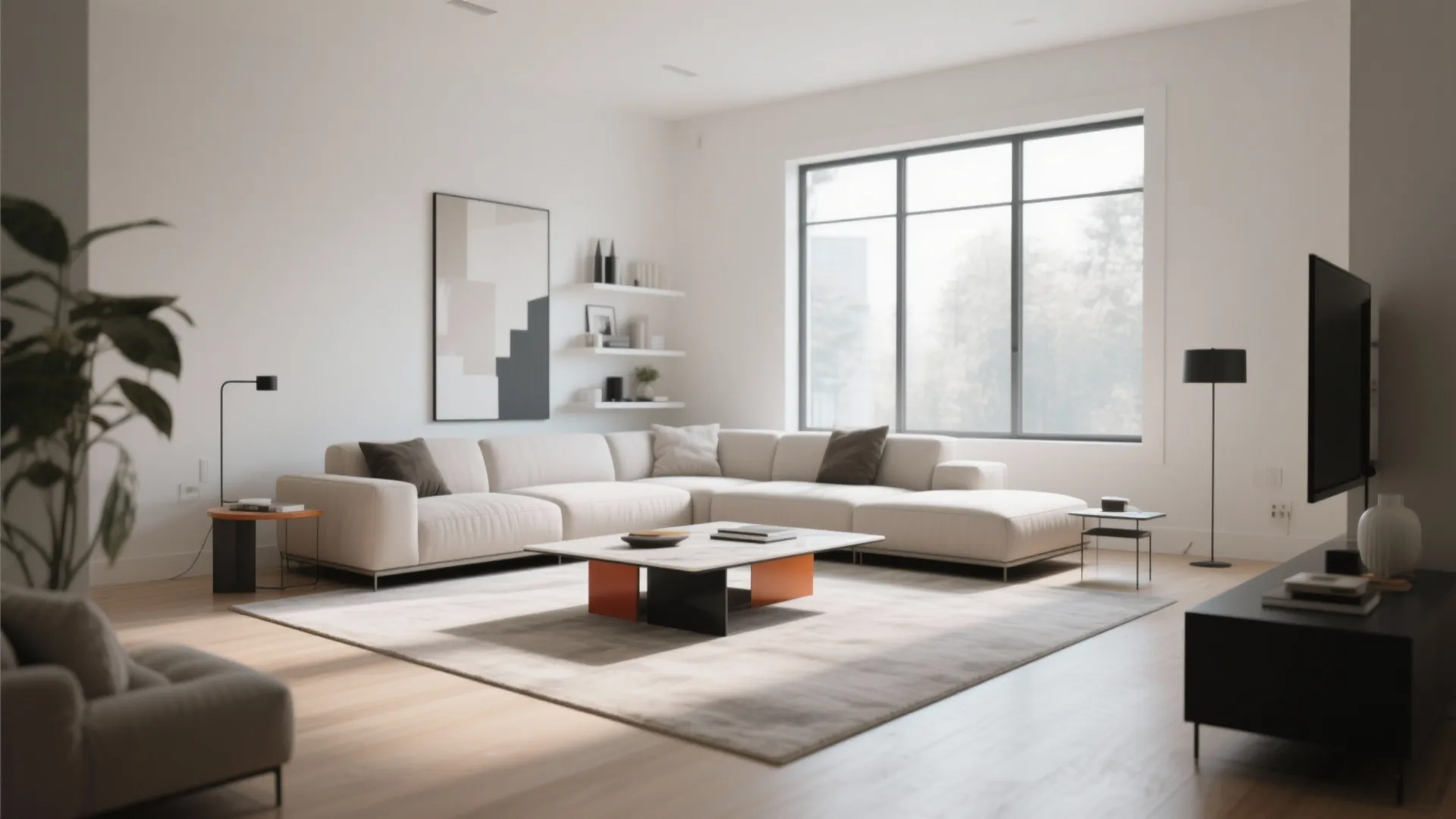 1. Minimalist Furniture Layout