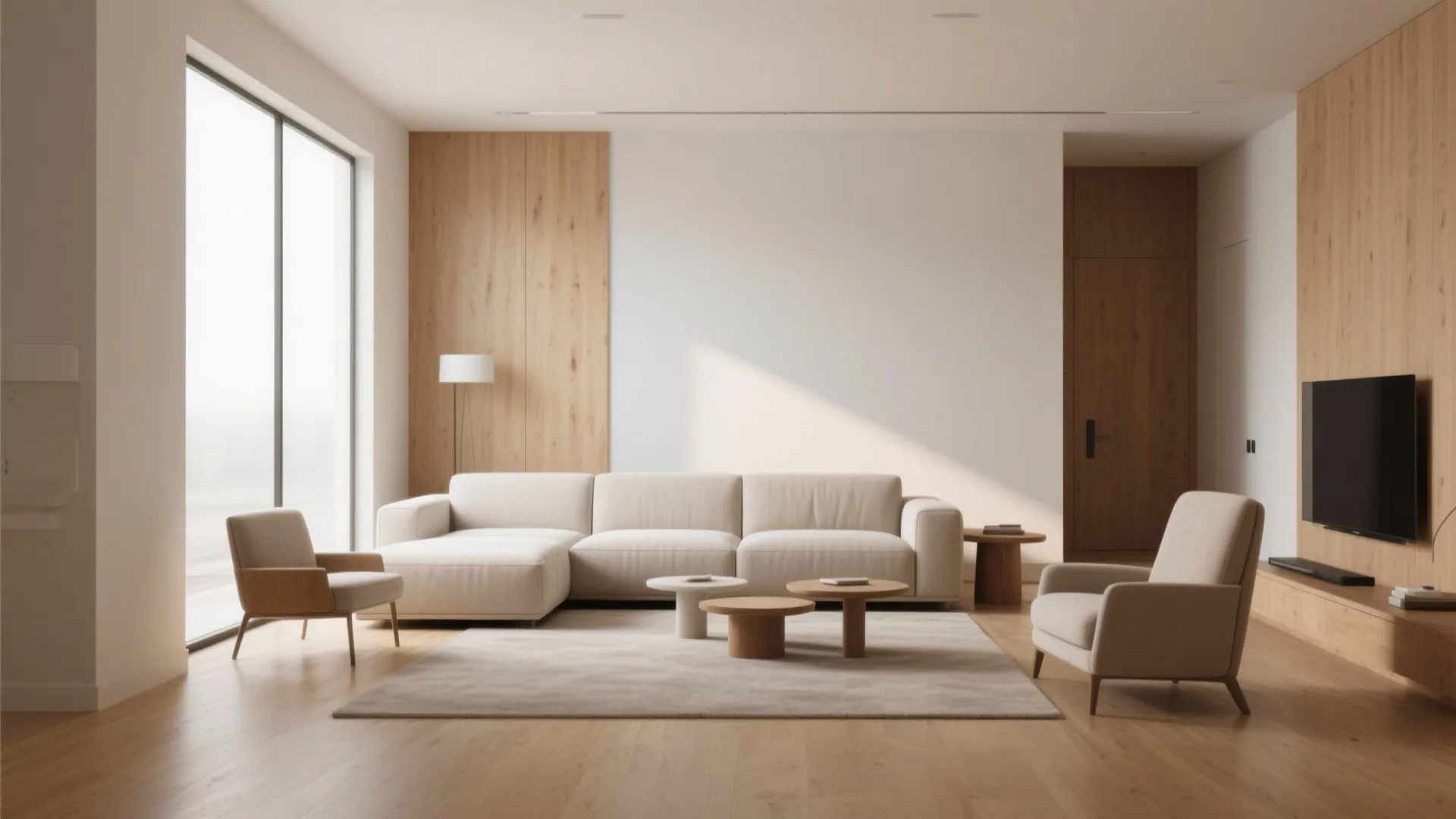 1. Minimalist Furniture Placement