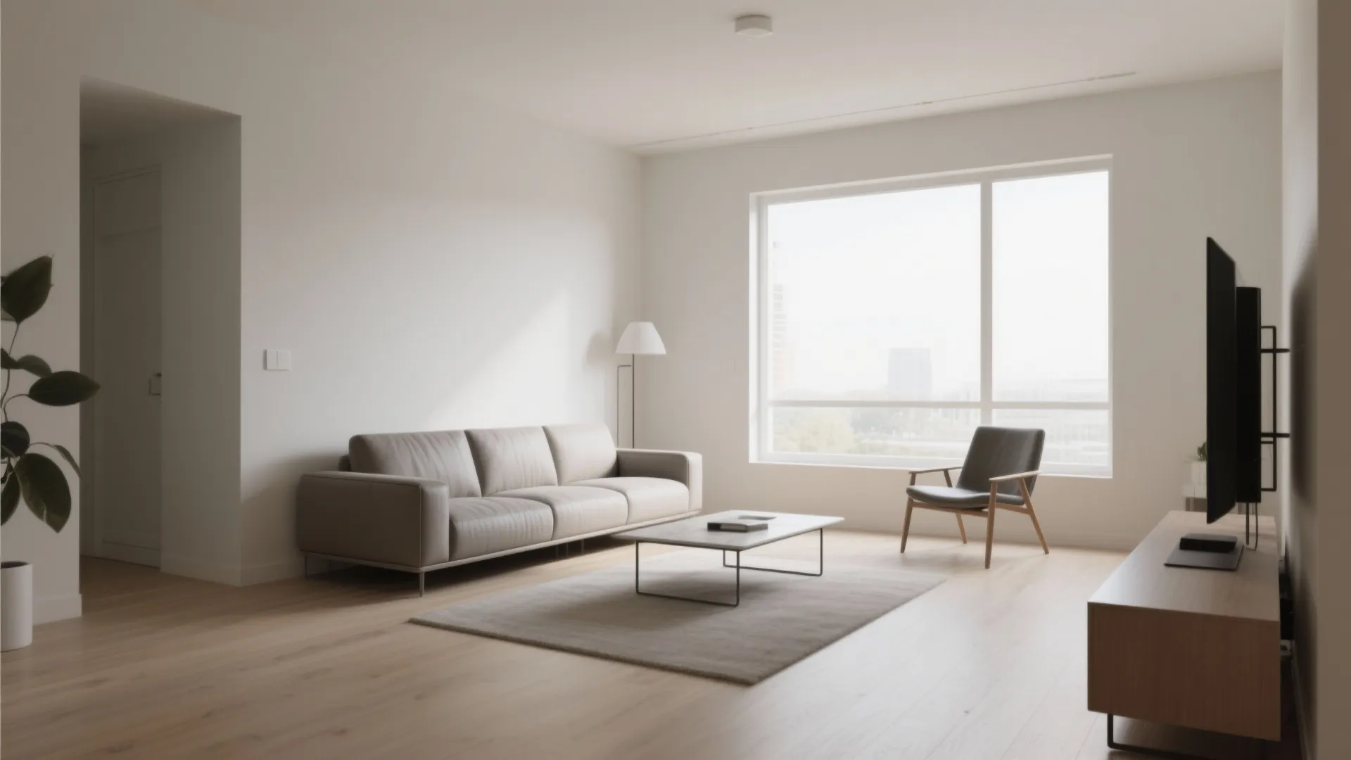 1. Minimalist Furniture Layout