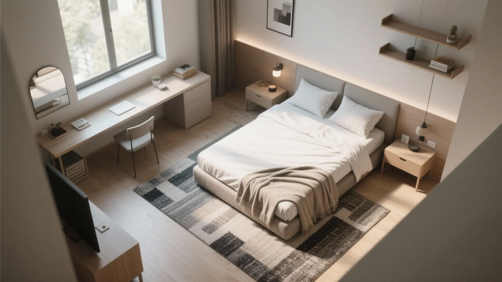 Minimalist Furniture Layout