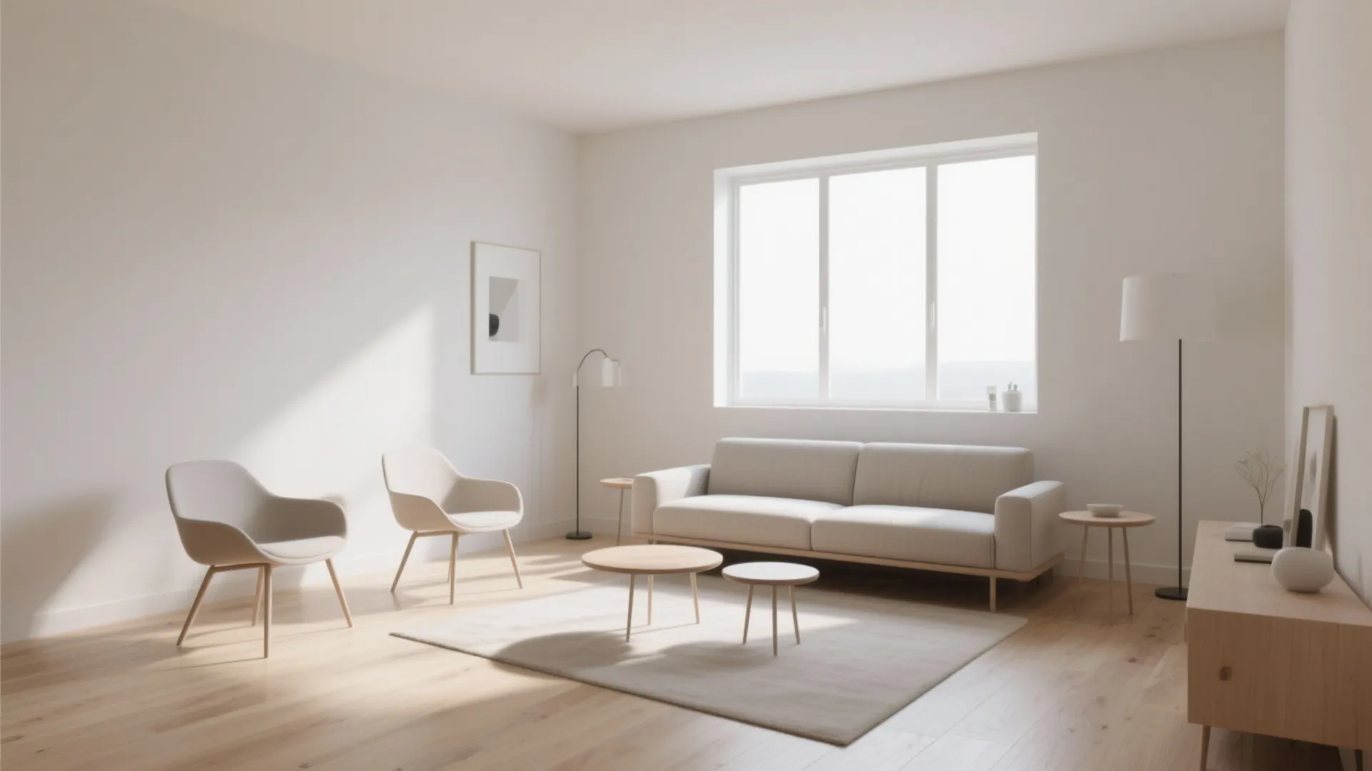 1. Minimalist Furniture Layout