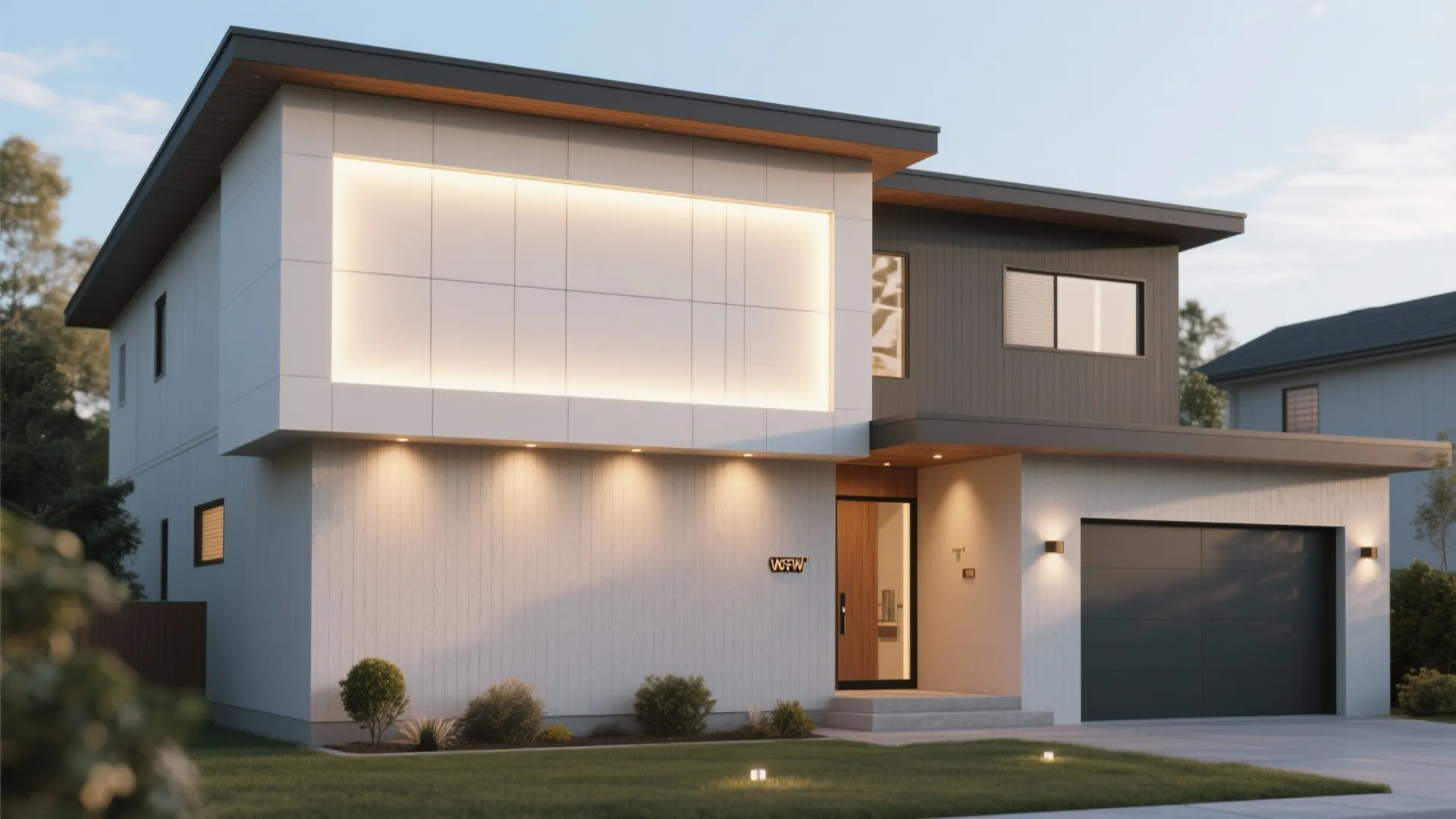 4. Minimalist LED Panels for Modern Homes