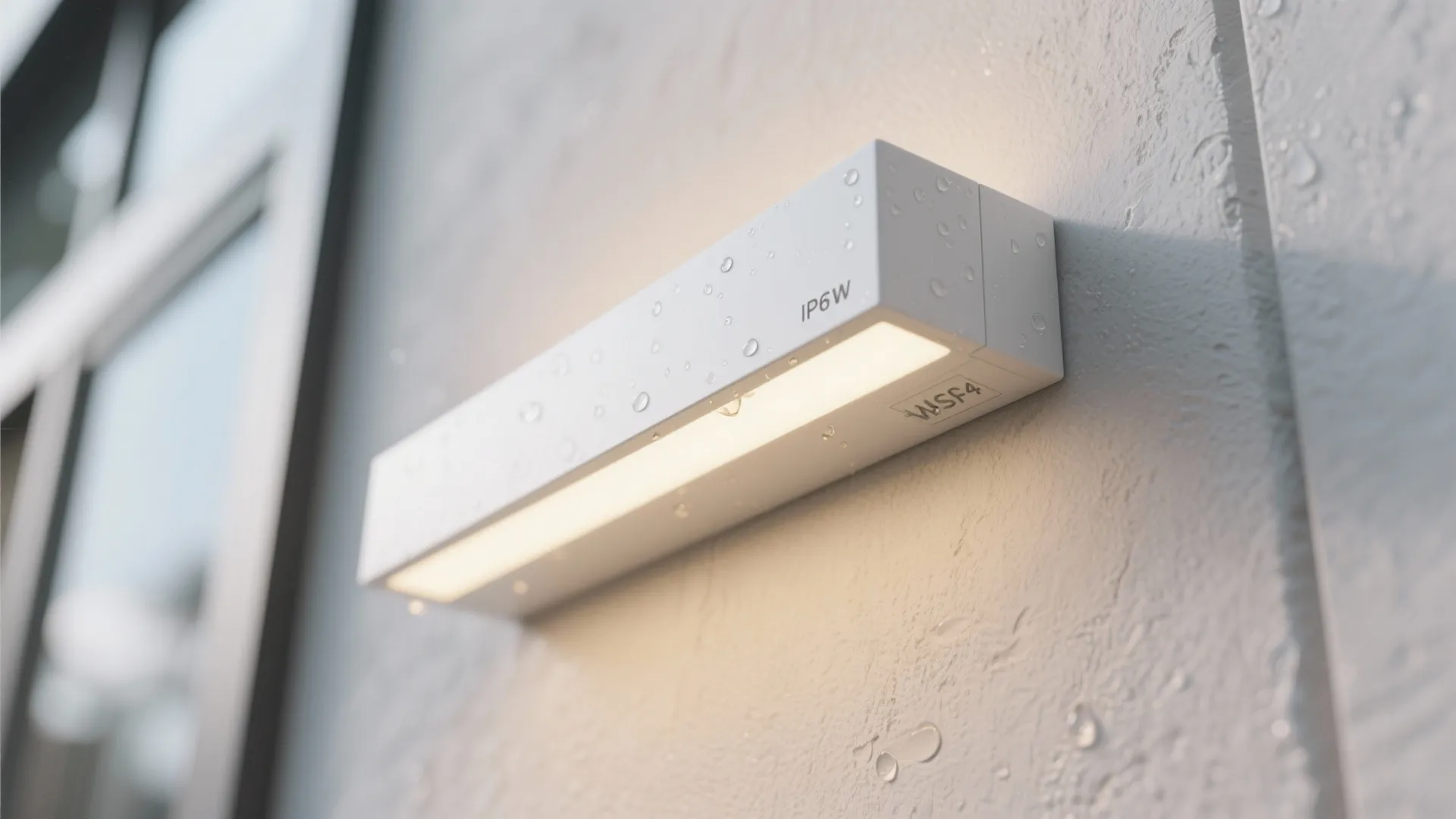 1. Minimalist LED Sconce for Narrow Patios