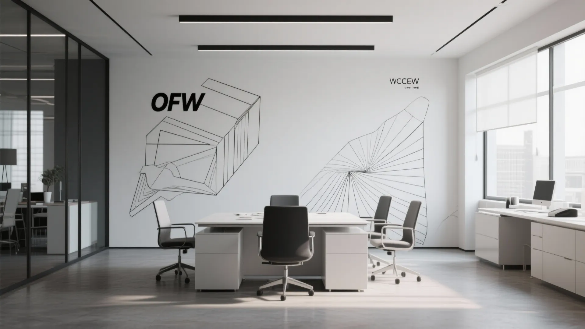 3. Minimalist Line Drawings