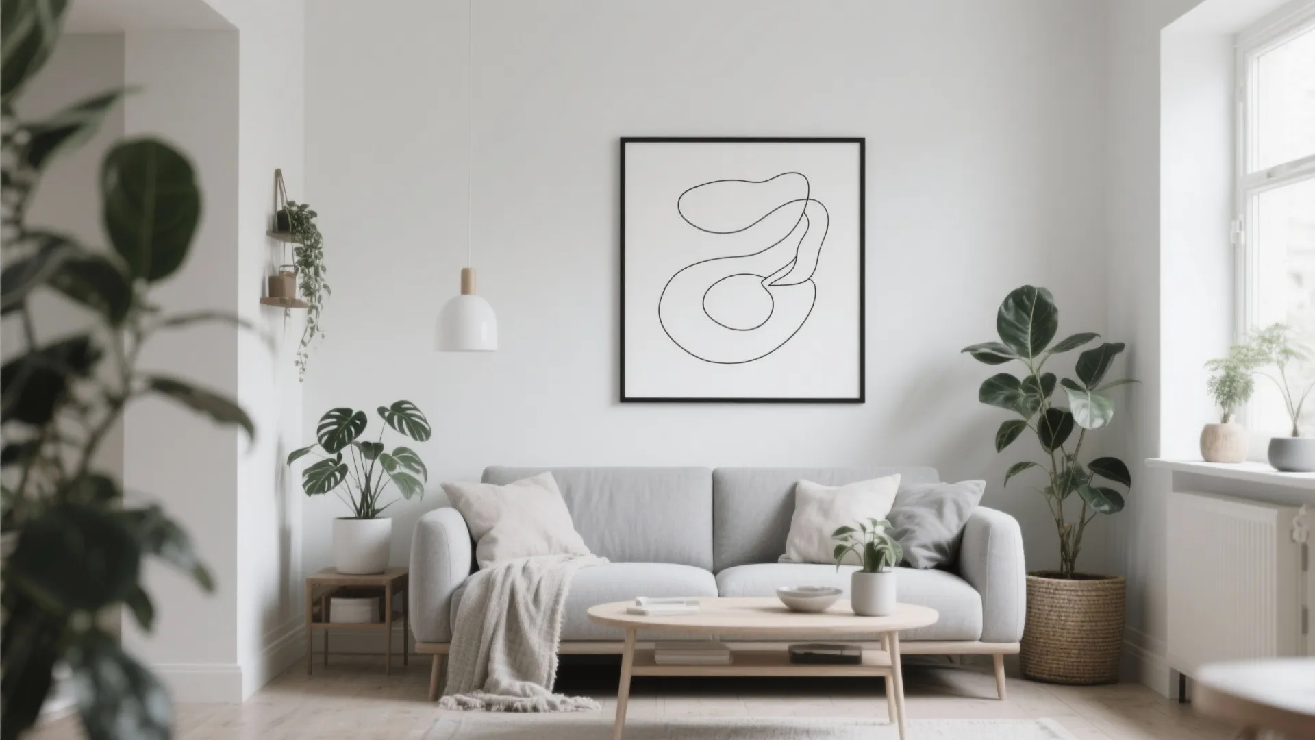 1. Minimalist Line Art Posters