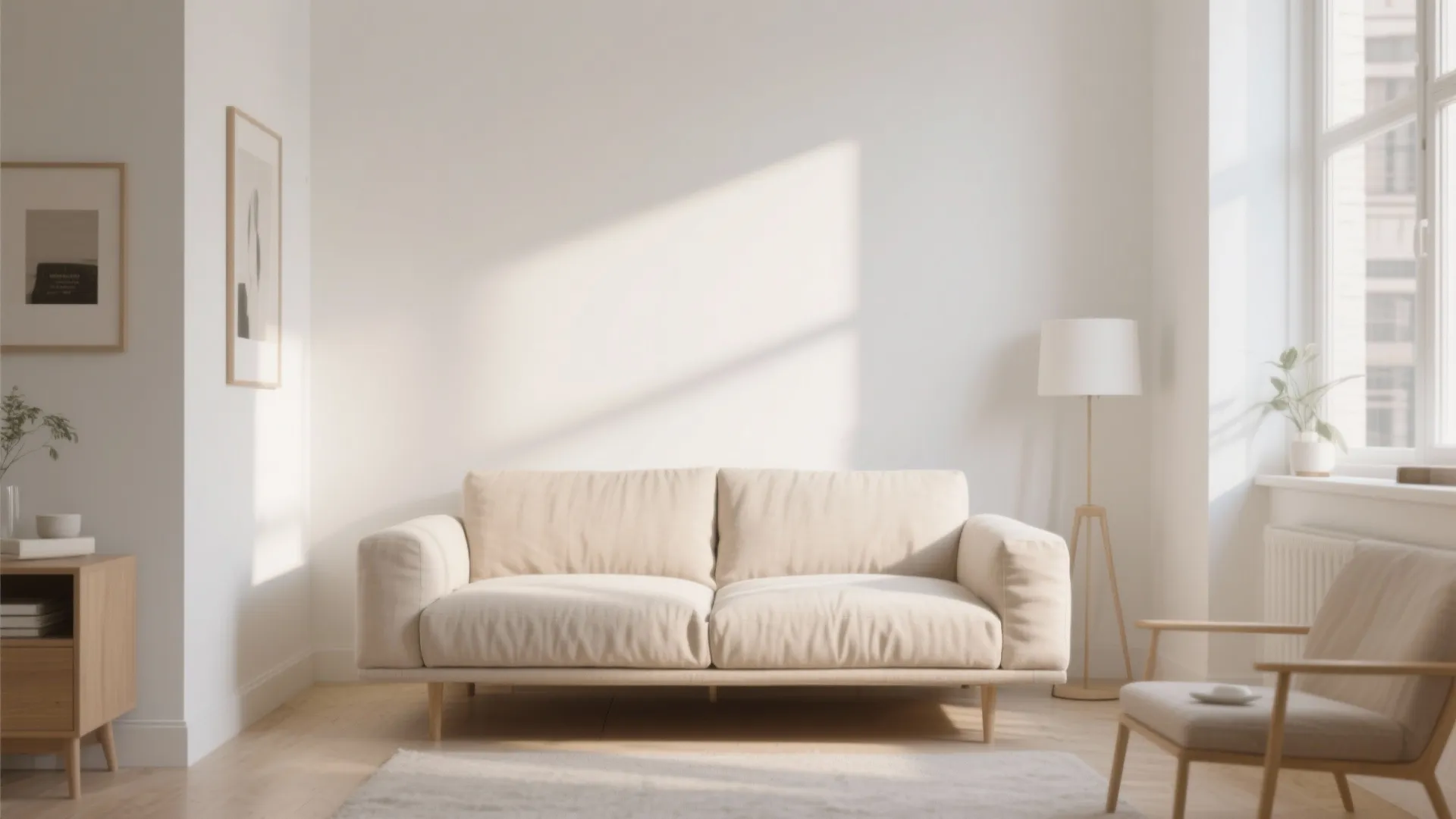 1. Minimalist Linen Daybed