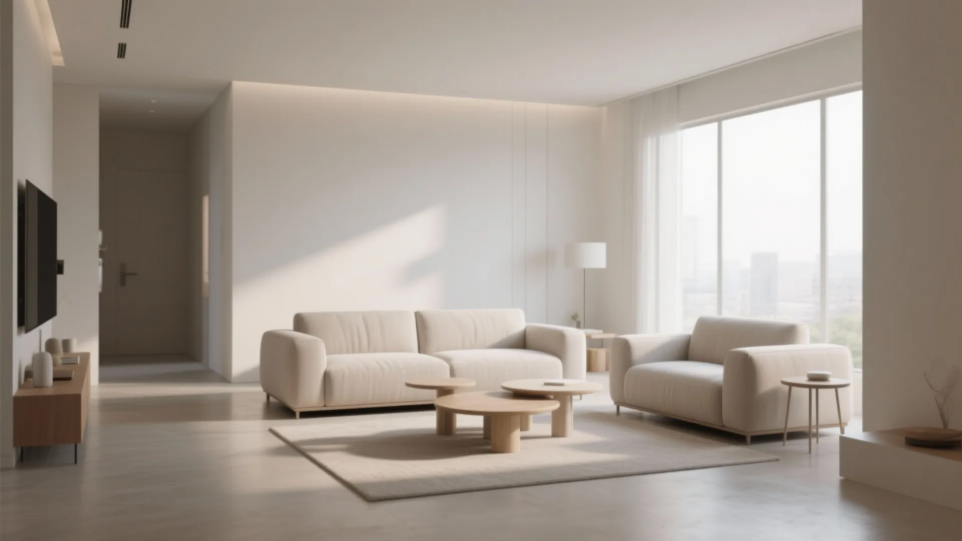 1. Minimalist Furniture Layout