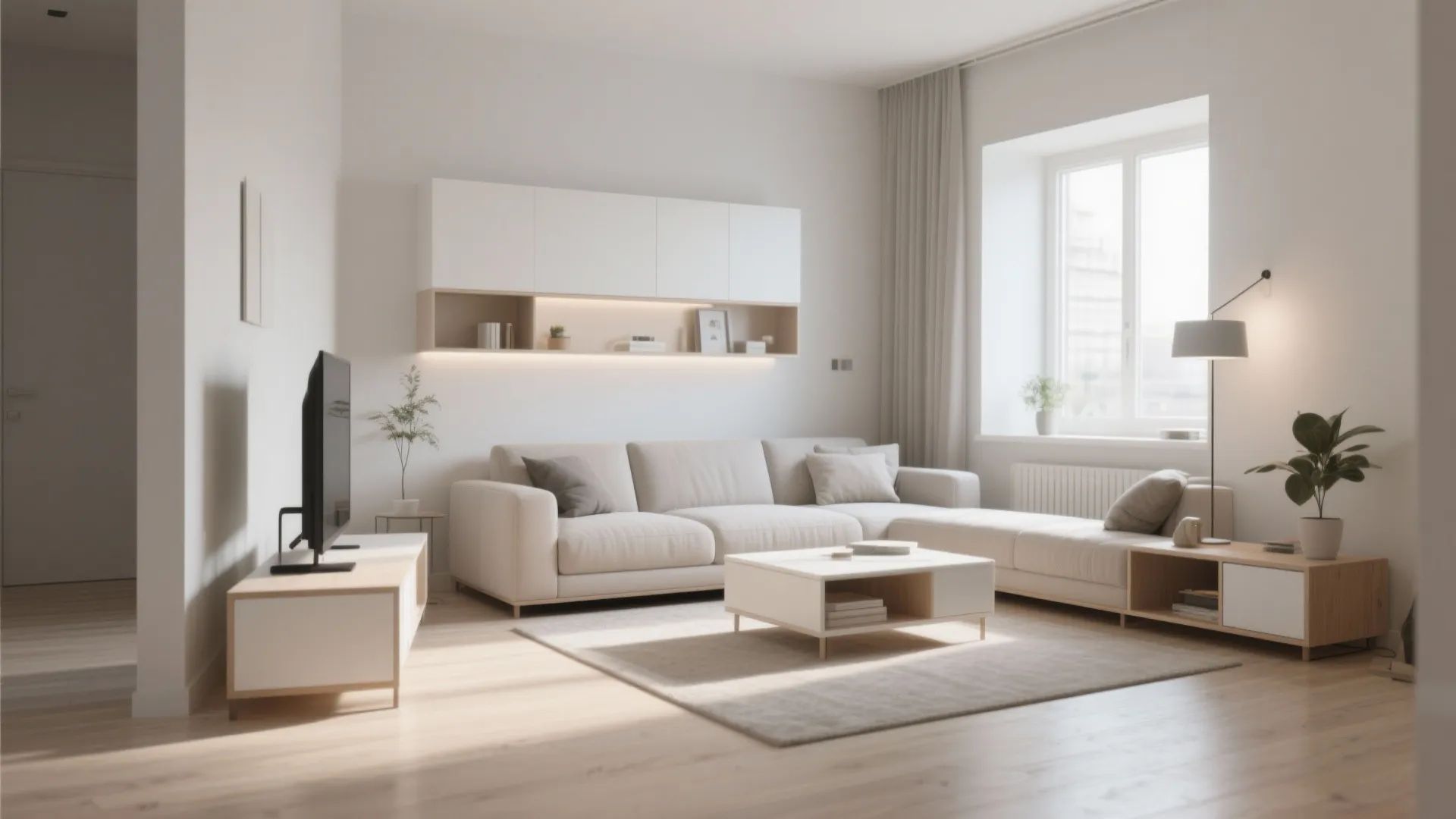 1. Minimalist Furniture Layout