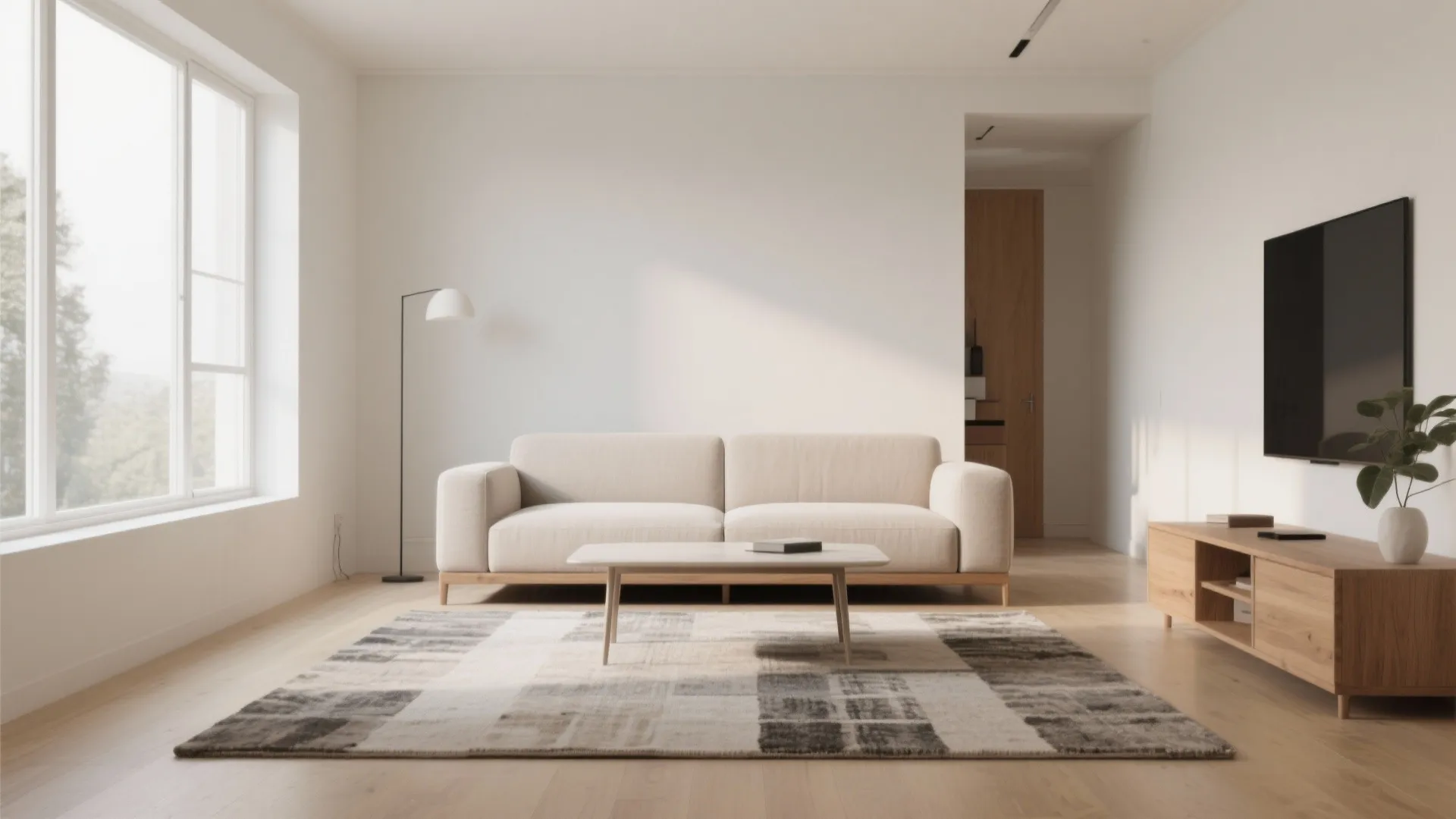 1. Minimalist furniture choices