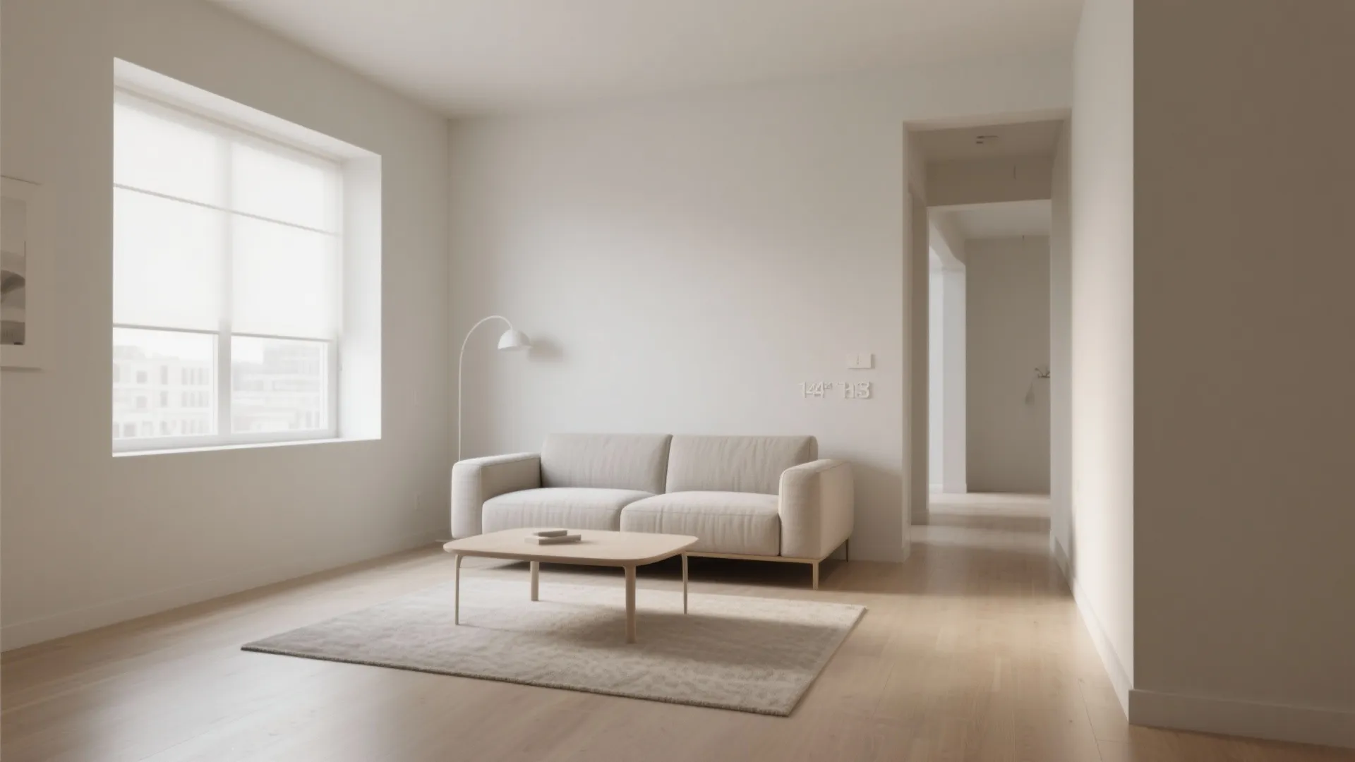 1. Minimalist Furniture Layout