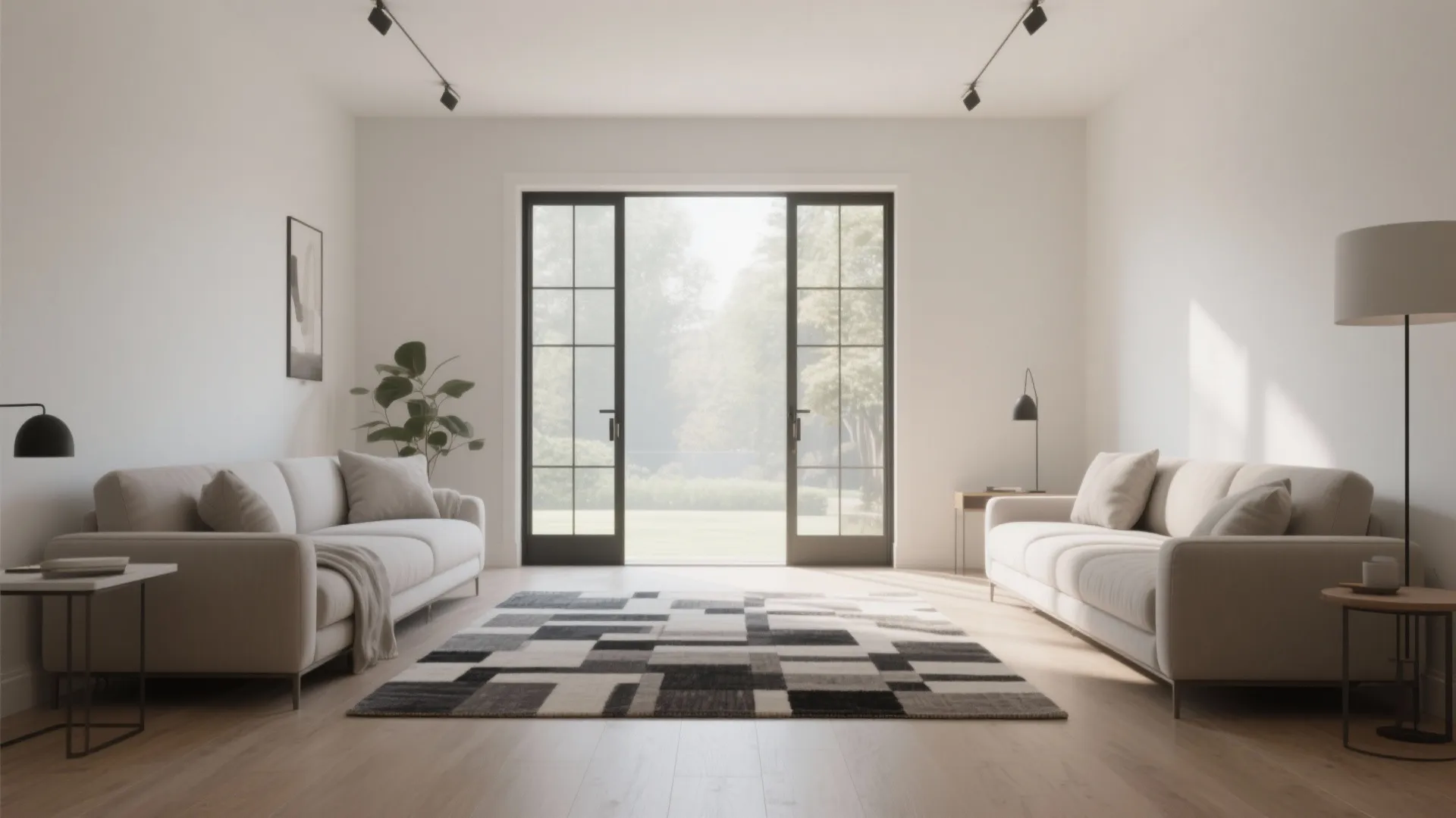 1. Minimalist Furniture Layout