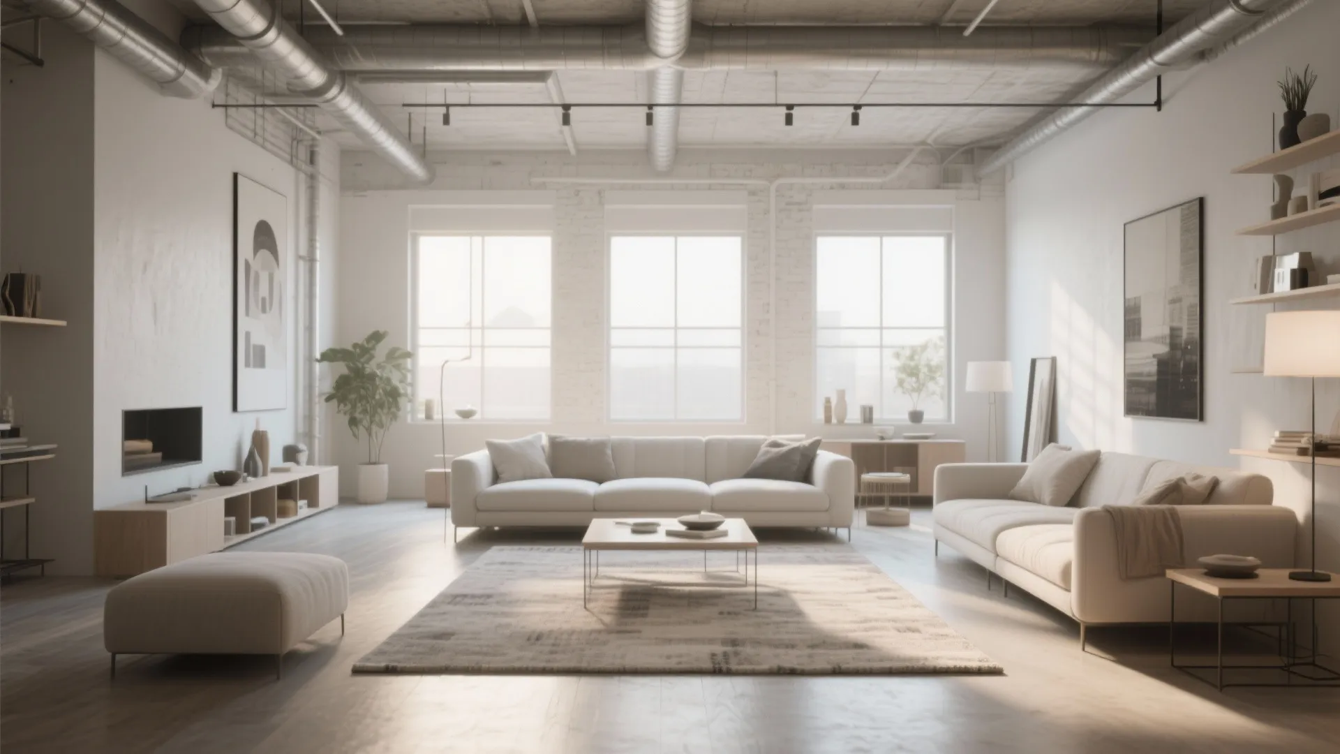 1. Minimalist Furniture Layout