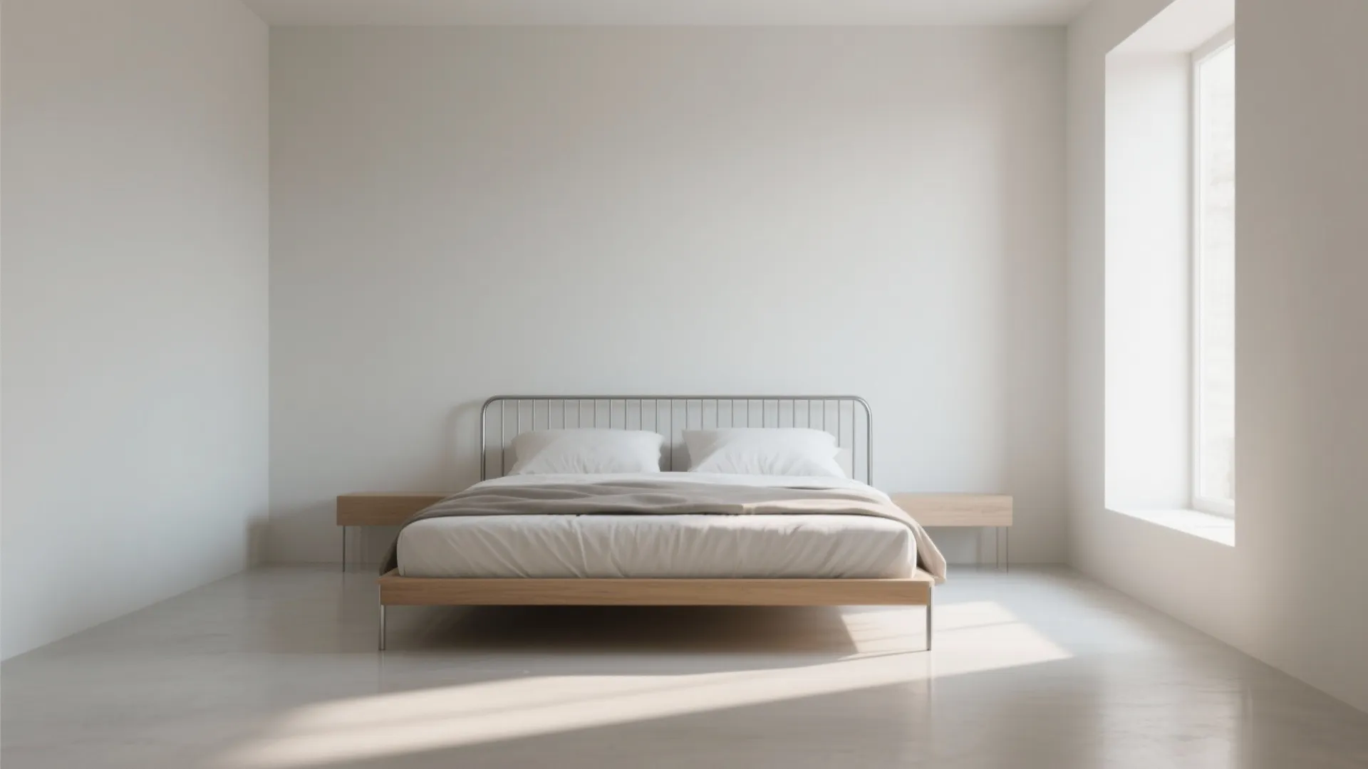 4. Minimalist frame with visual lightness