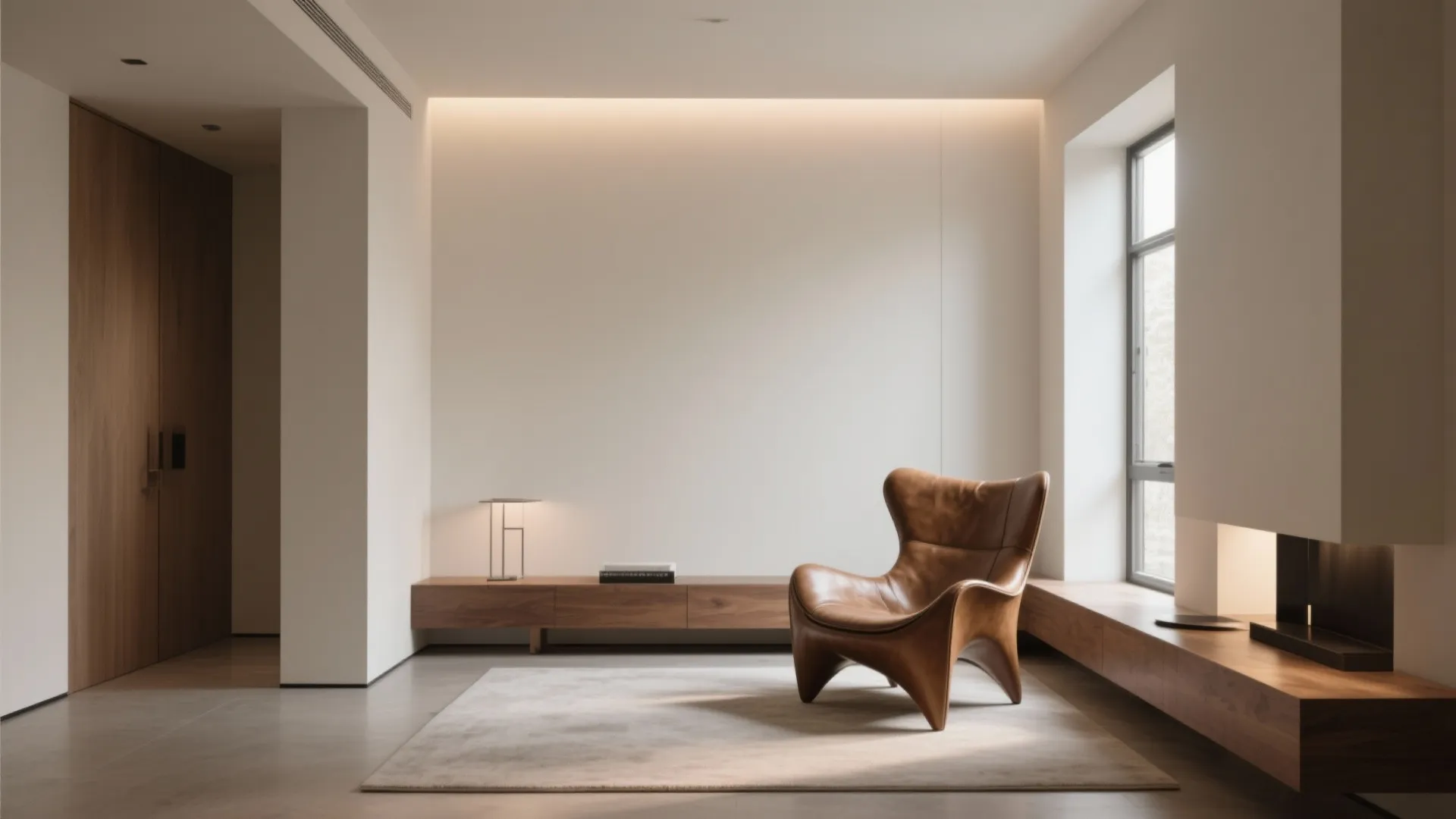1. Minimalist Elegance with Statement Furniture