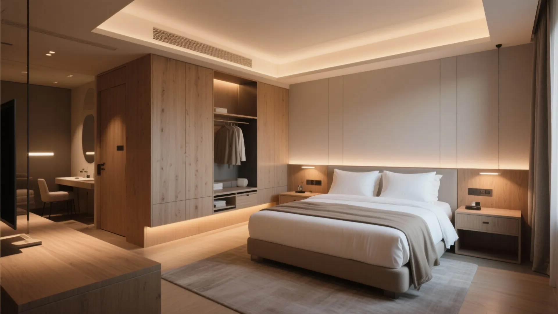 Minimalist Luxury with Smart Storage