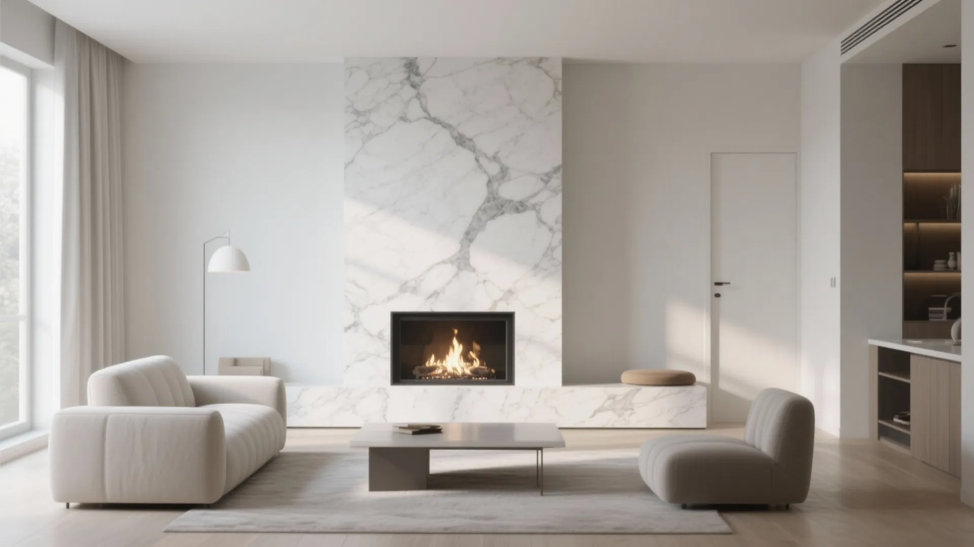 1. Minimalist Marble Elegance