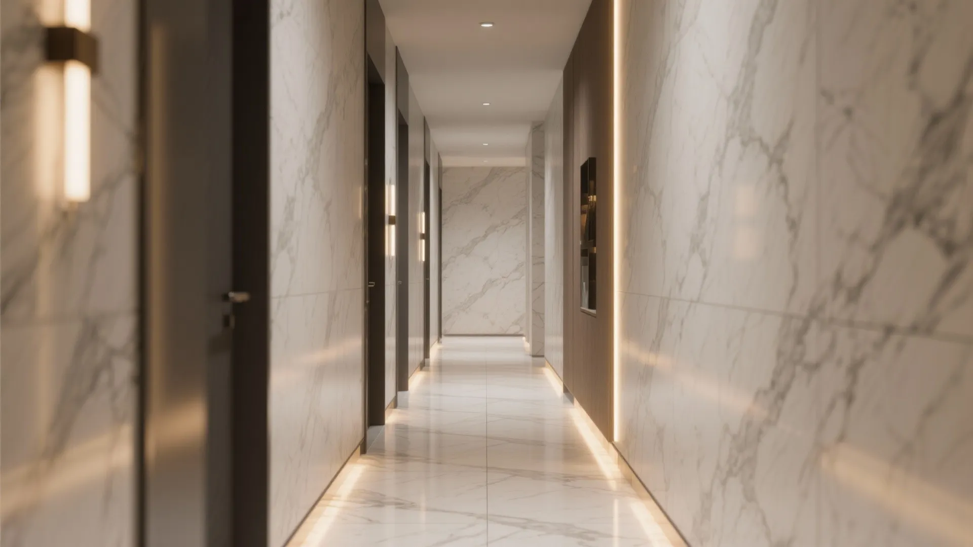 Minimalist marble patterns