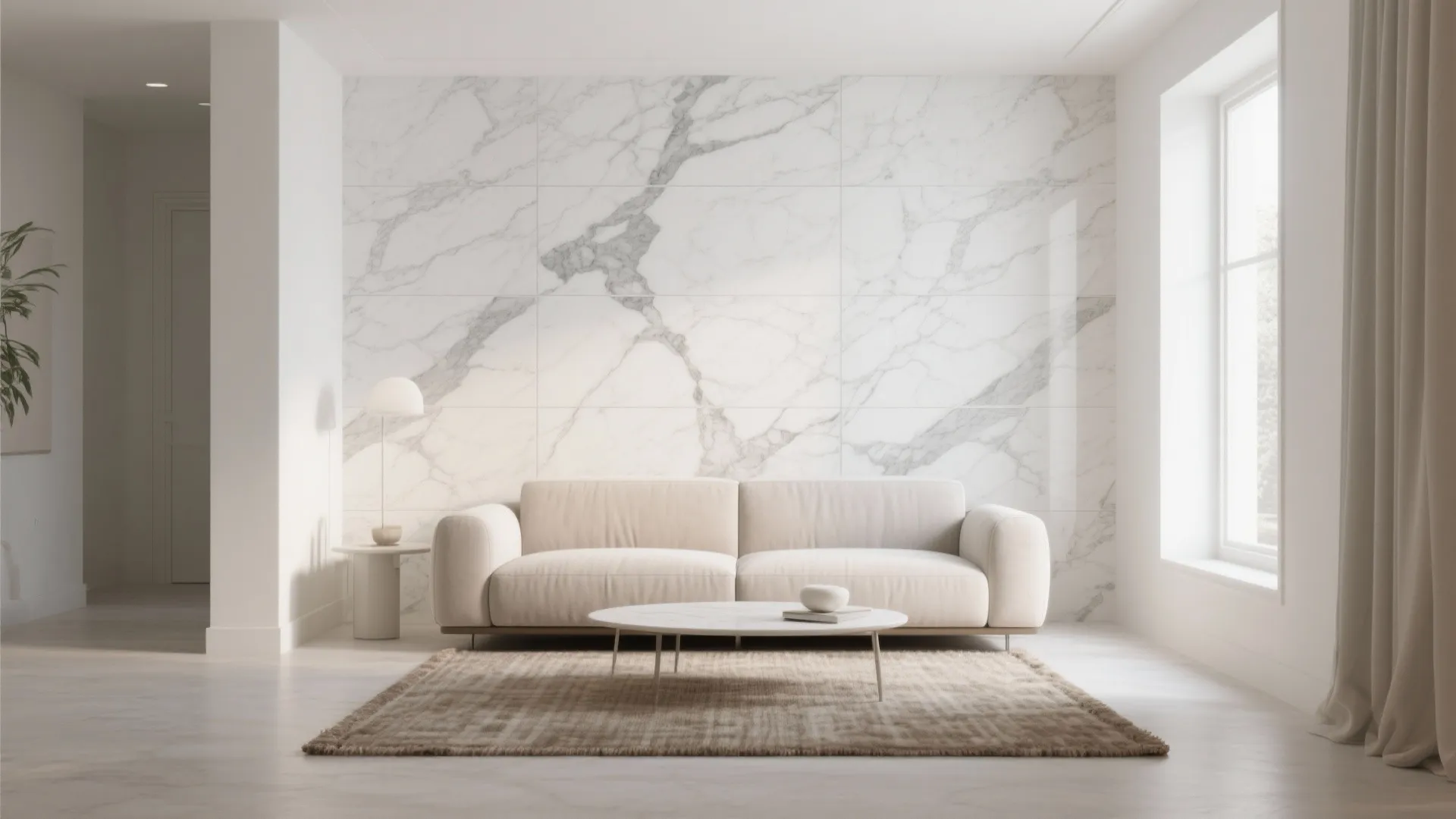 Minimalist Marble Accents