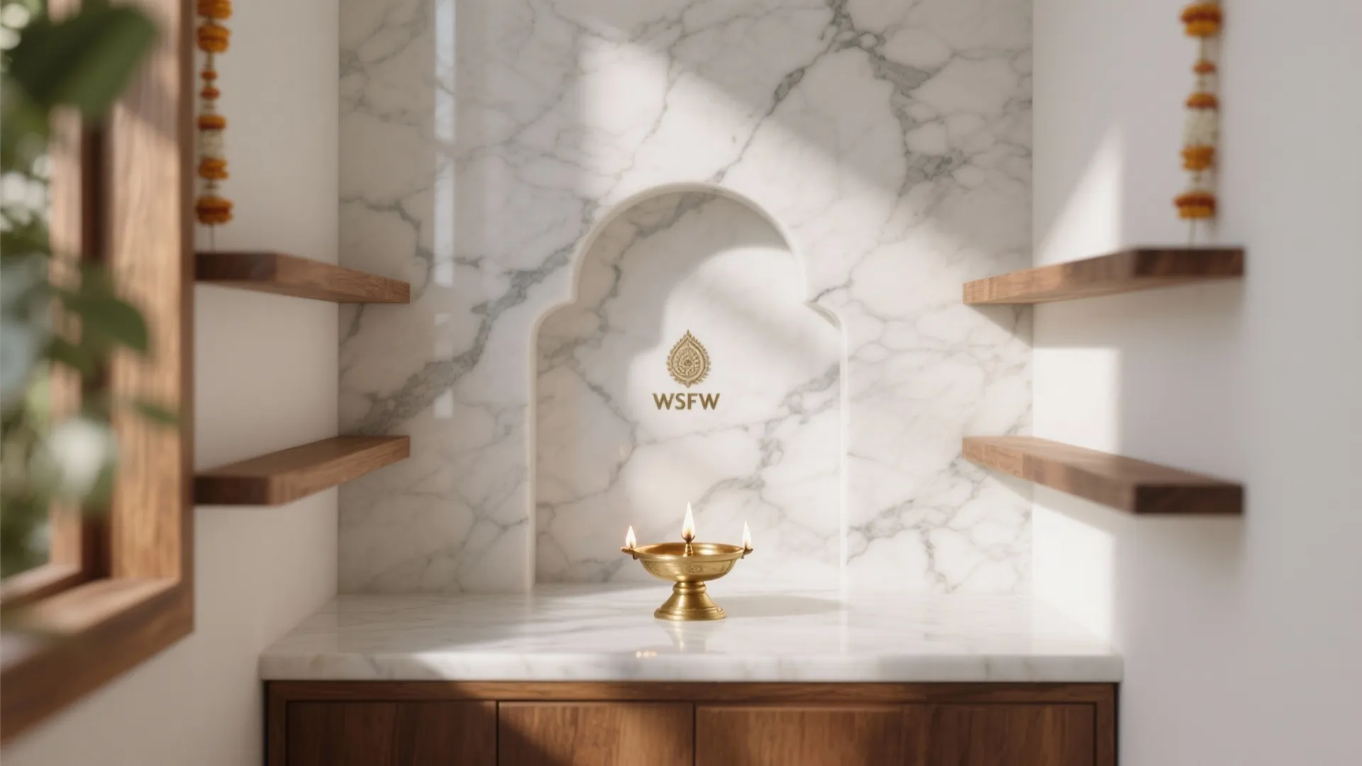 Minimalist Marble Backdrop