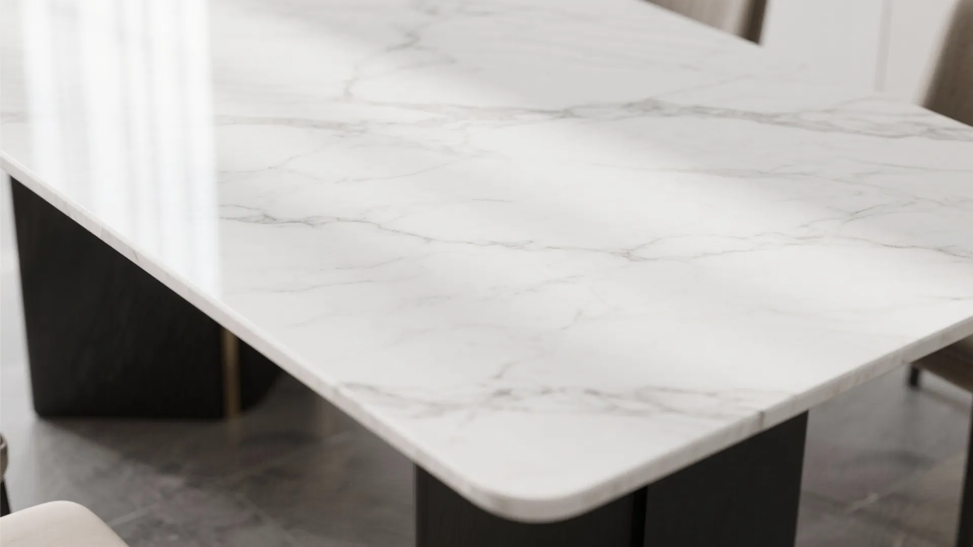 9. Minimalist Marble Slab