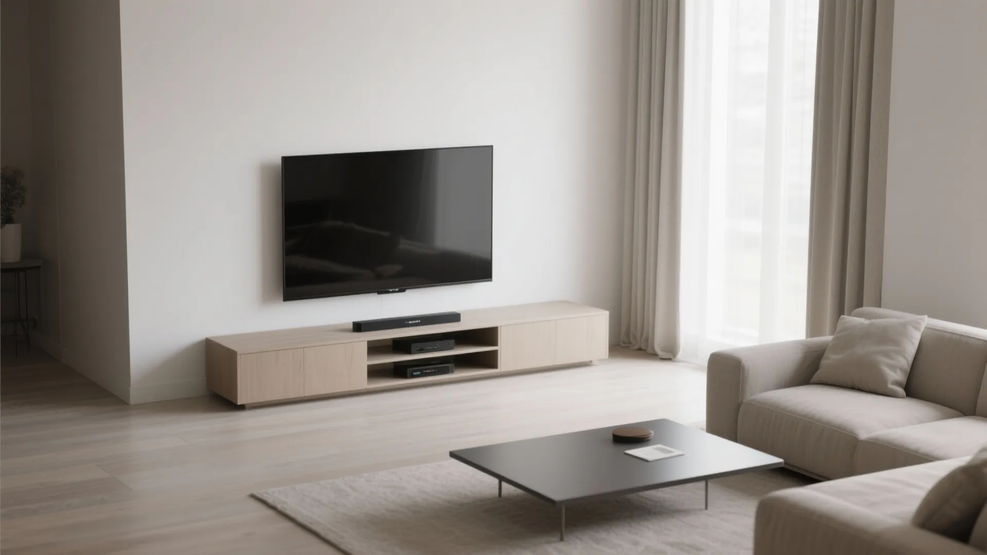 10. Minimalist Media Zone