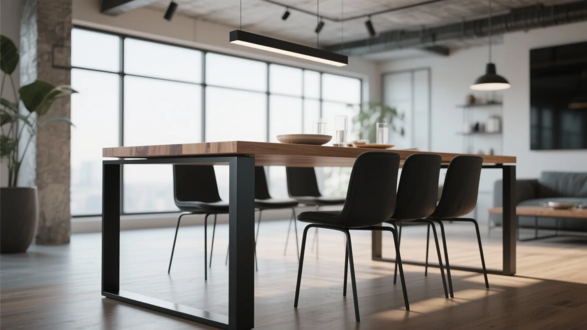 2. Minimalist Metal Frame