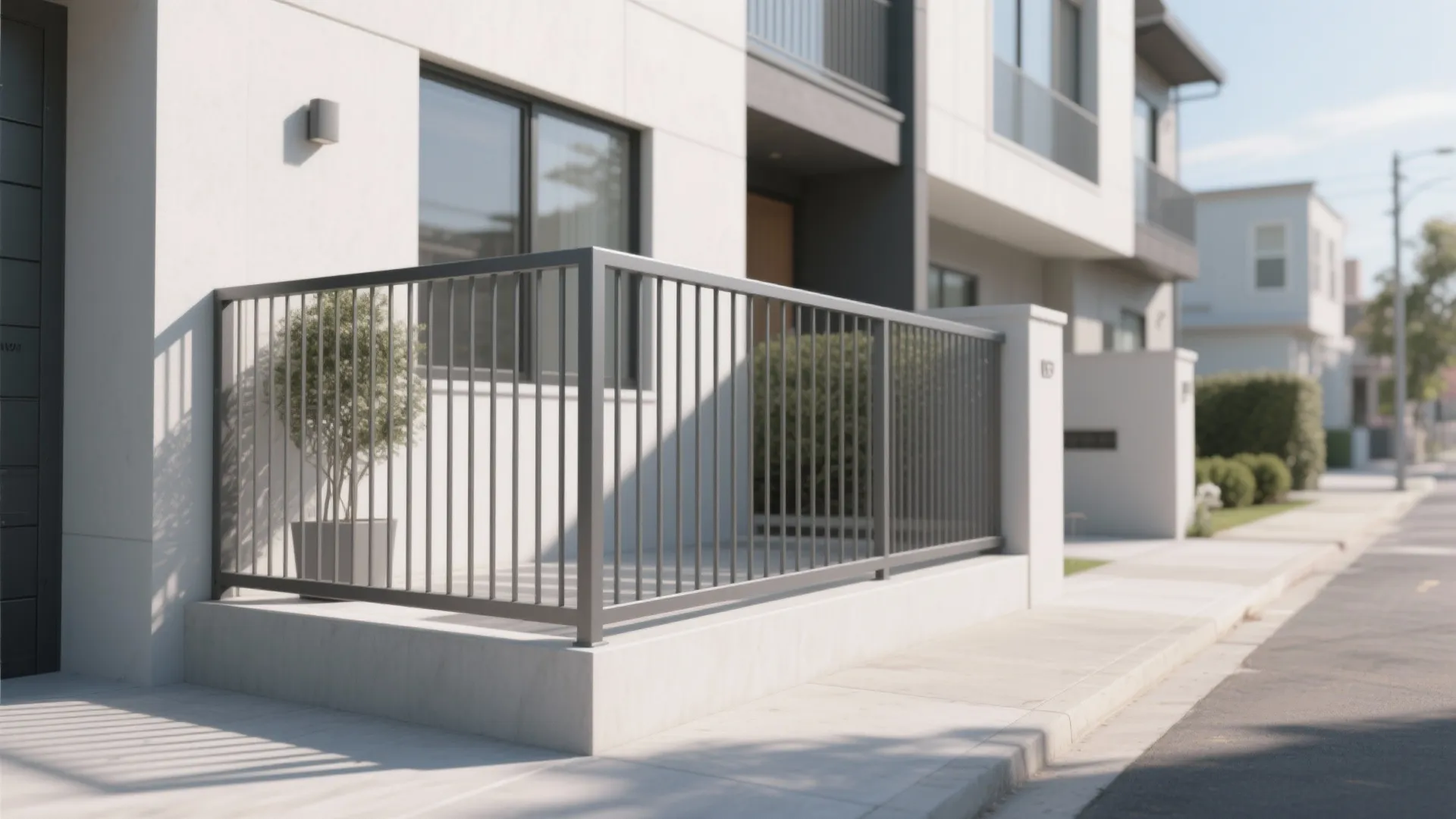 1. Sleek Minimalist Metal Lines