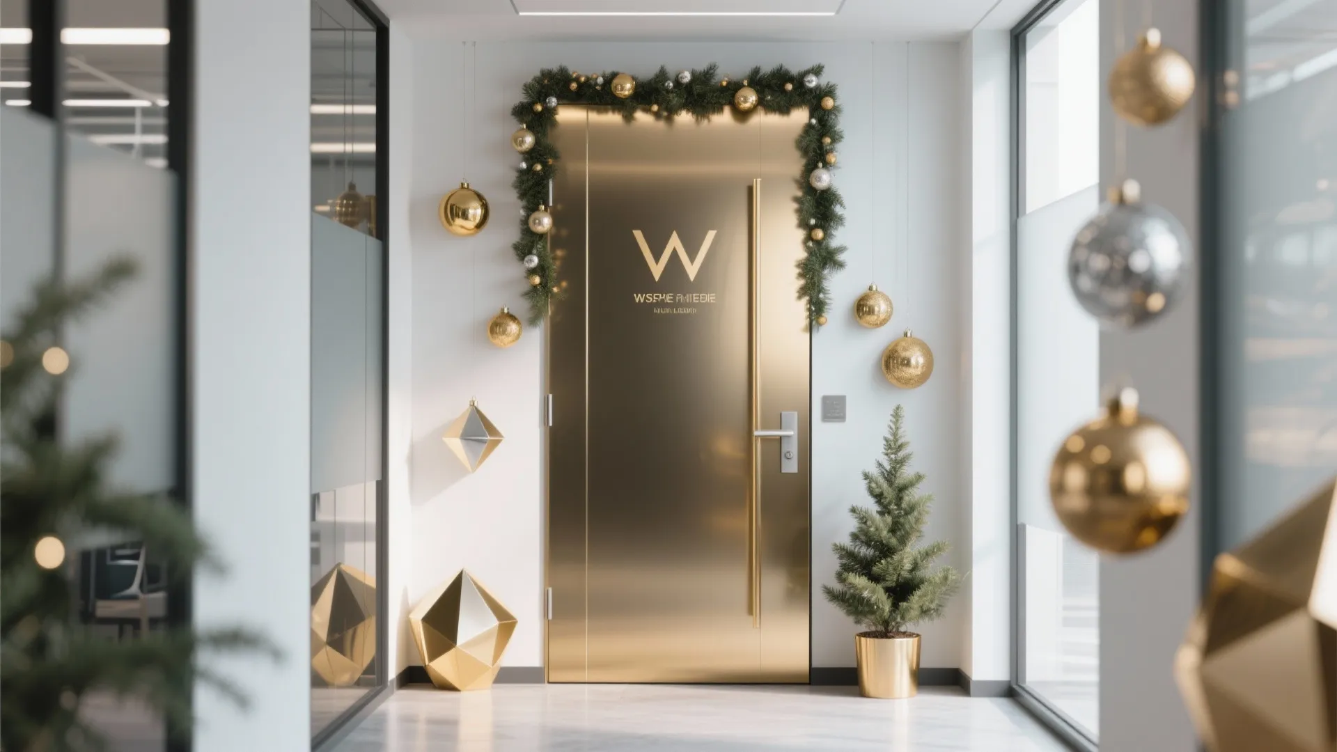 10. Minimalist Metallic