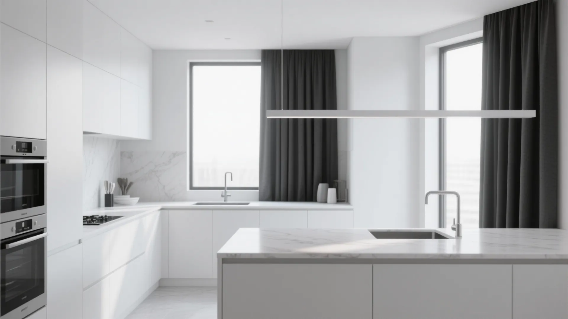 9. Minimalist Monochrome