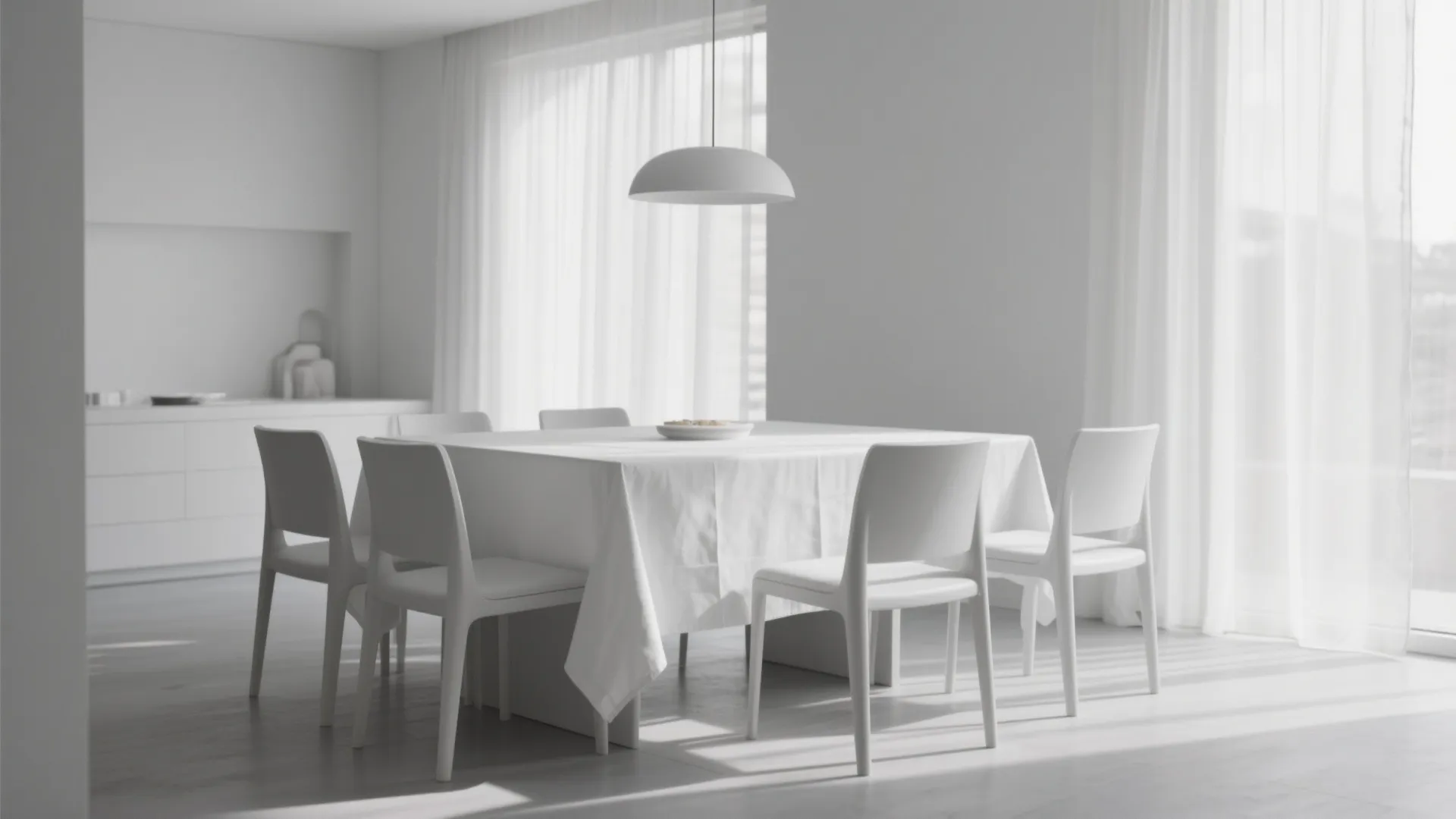 9. Minimalist Monochrome