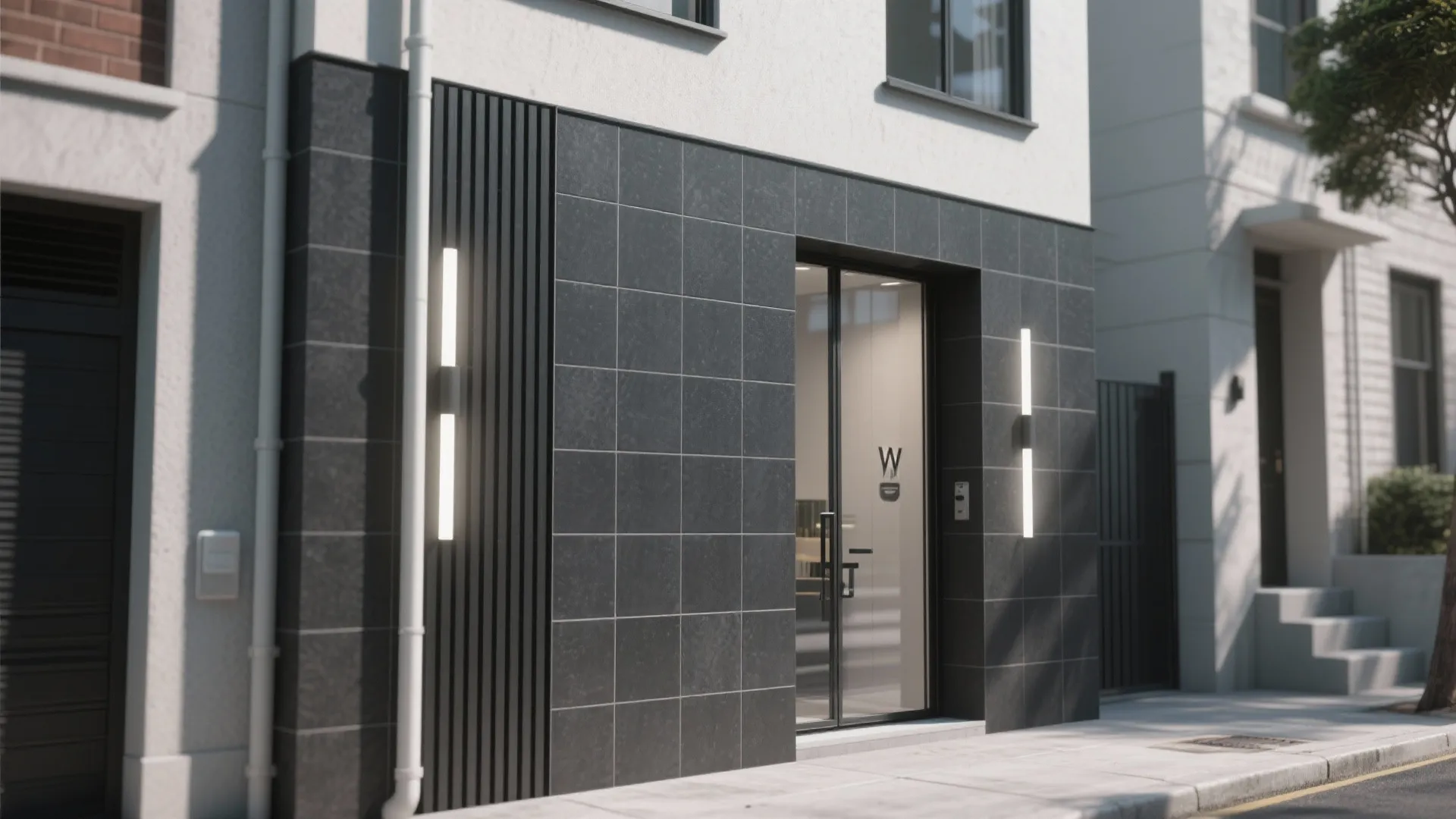 Minimalist Monochrome Statement