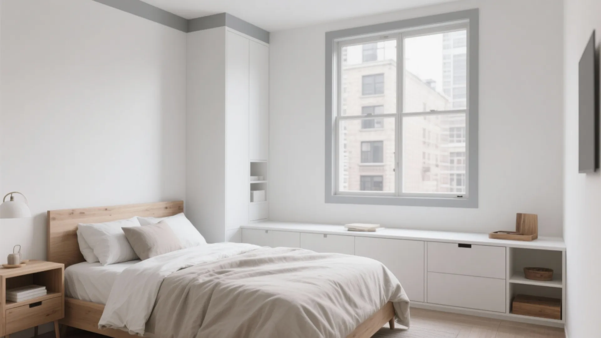 Minimalist Monochrome Walls