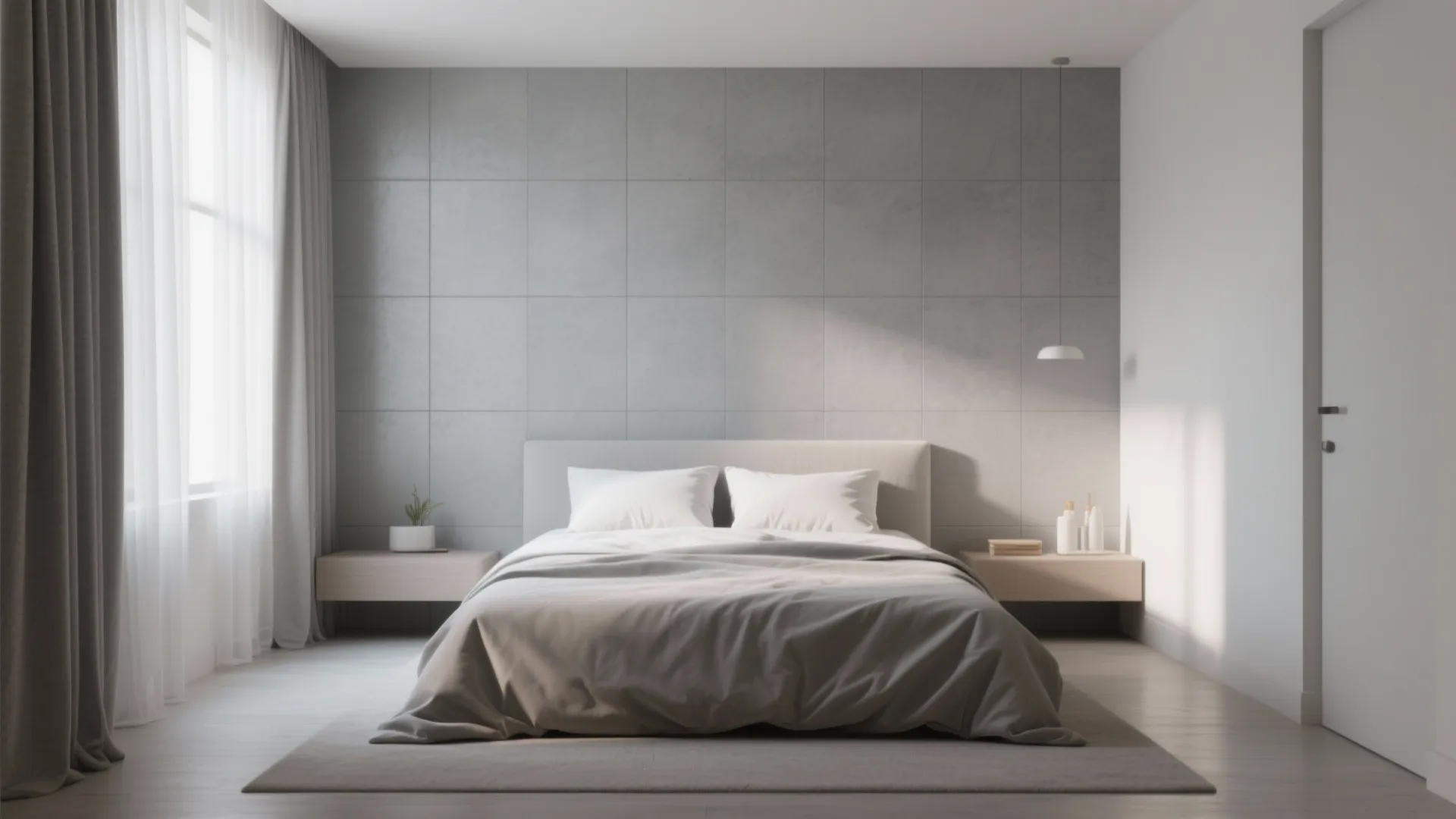Minimalist Neutral Tile Patterns