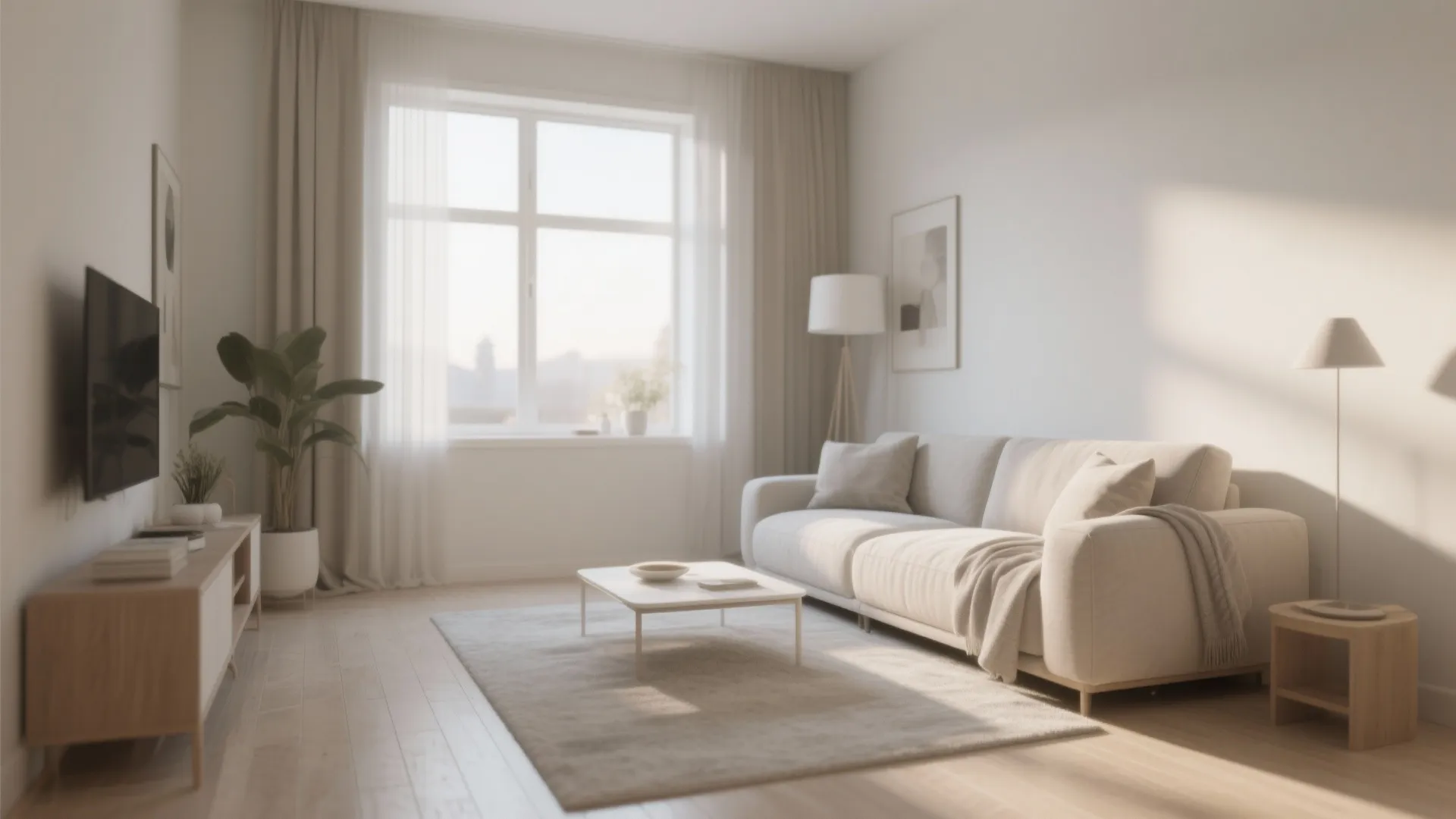 1. Minimalist elegance with neutral tones