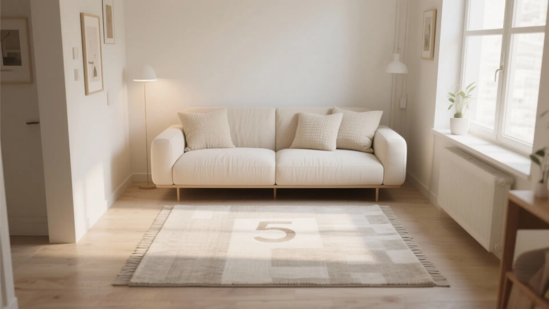 Minimalist Neutral Rugs