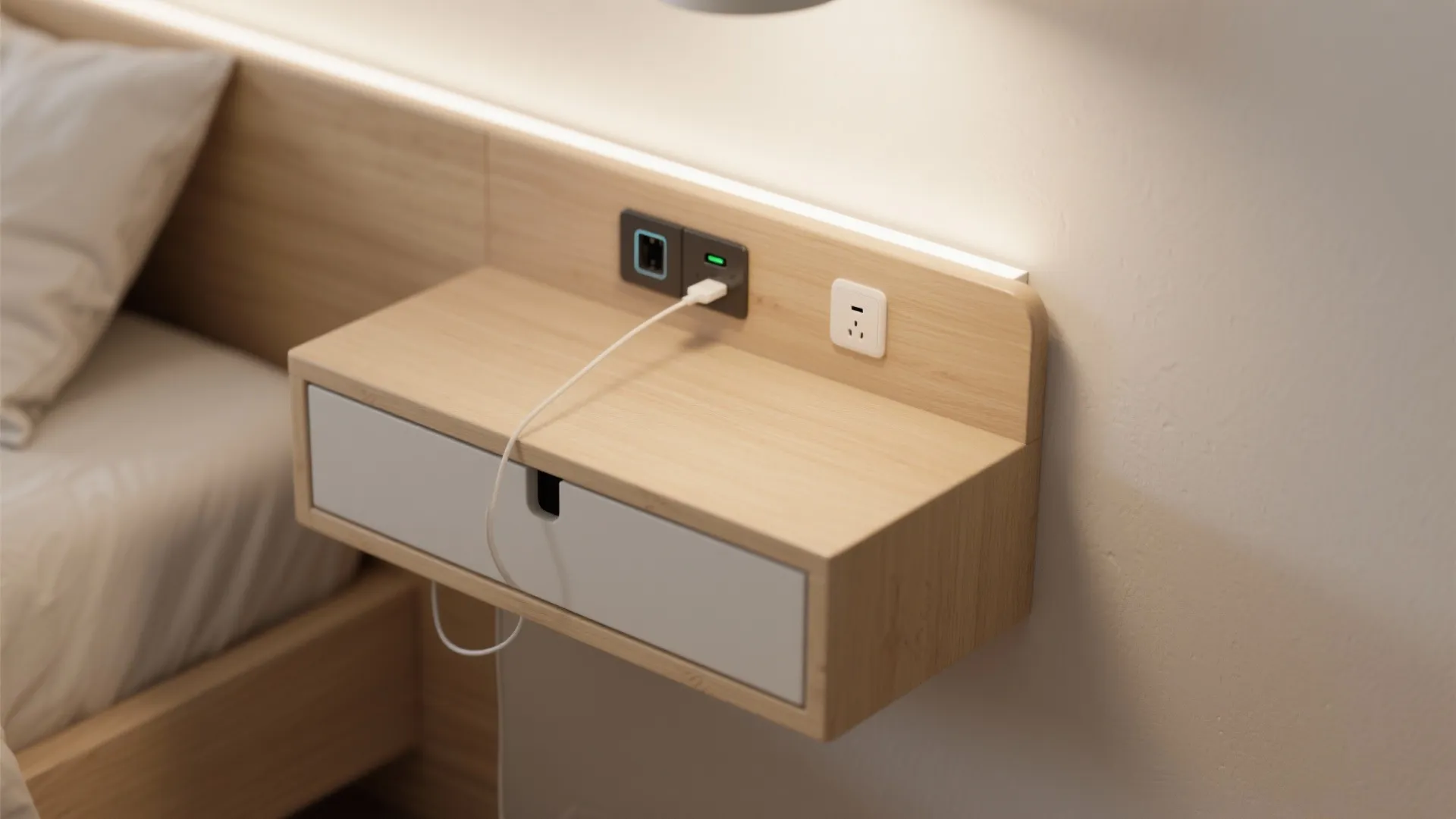 9. Minimalist Nightstands