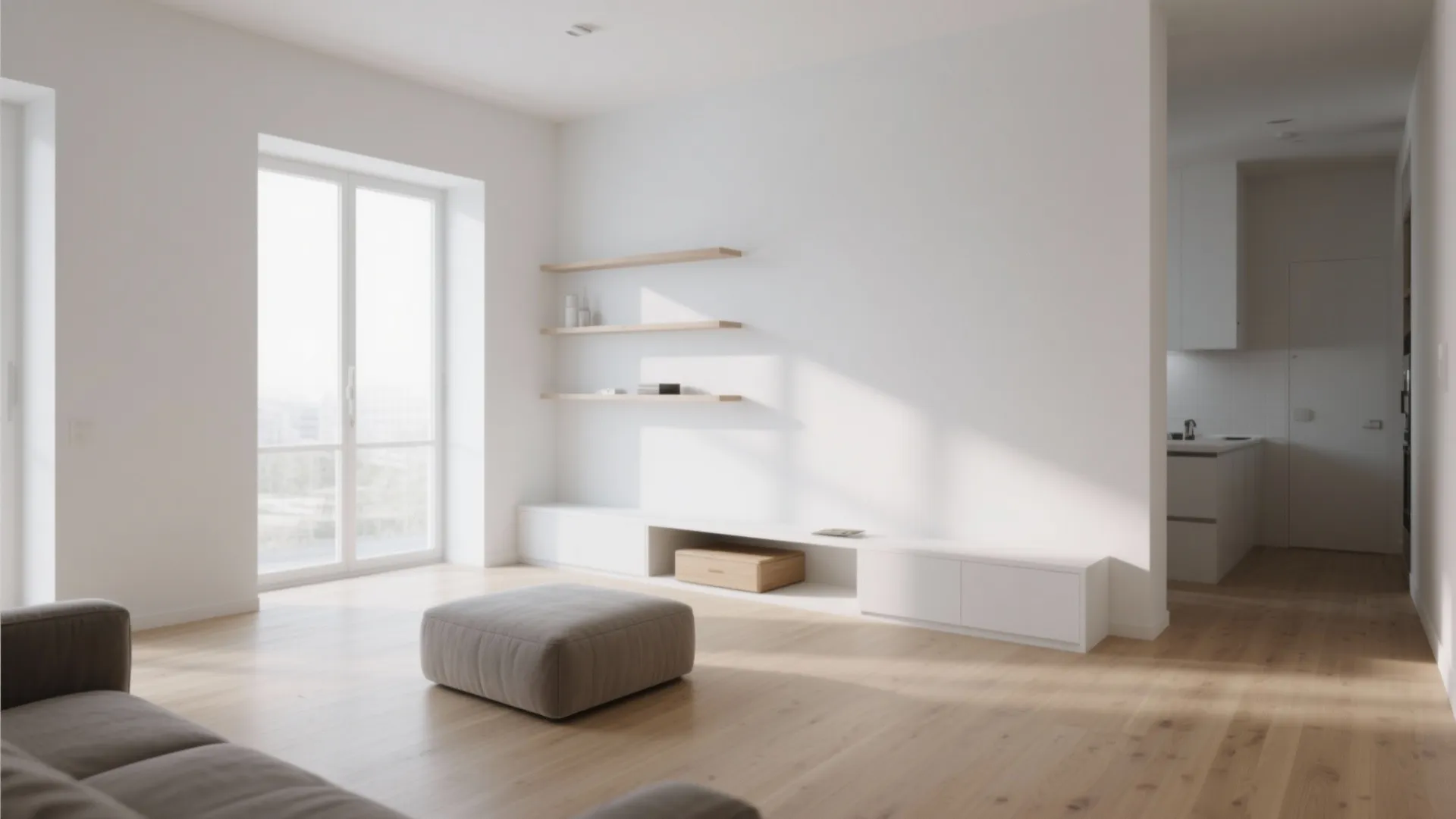 1. Minimalist Open Space Flow