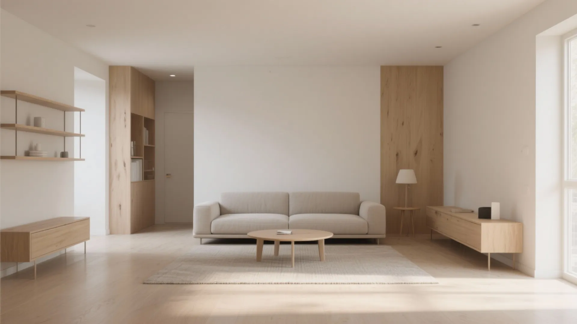 Minimalist Open-Flow Arrangement