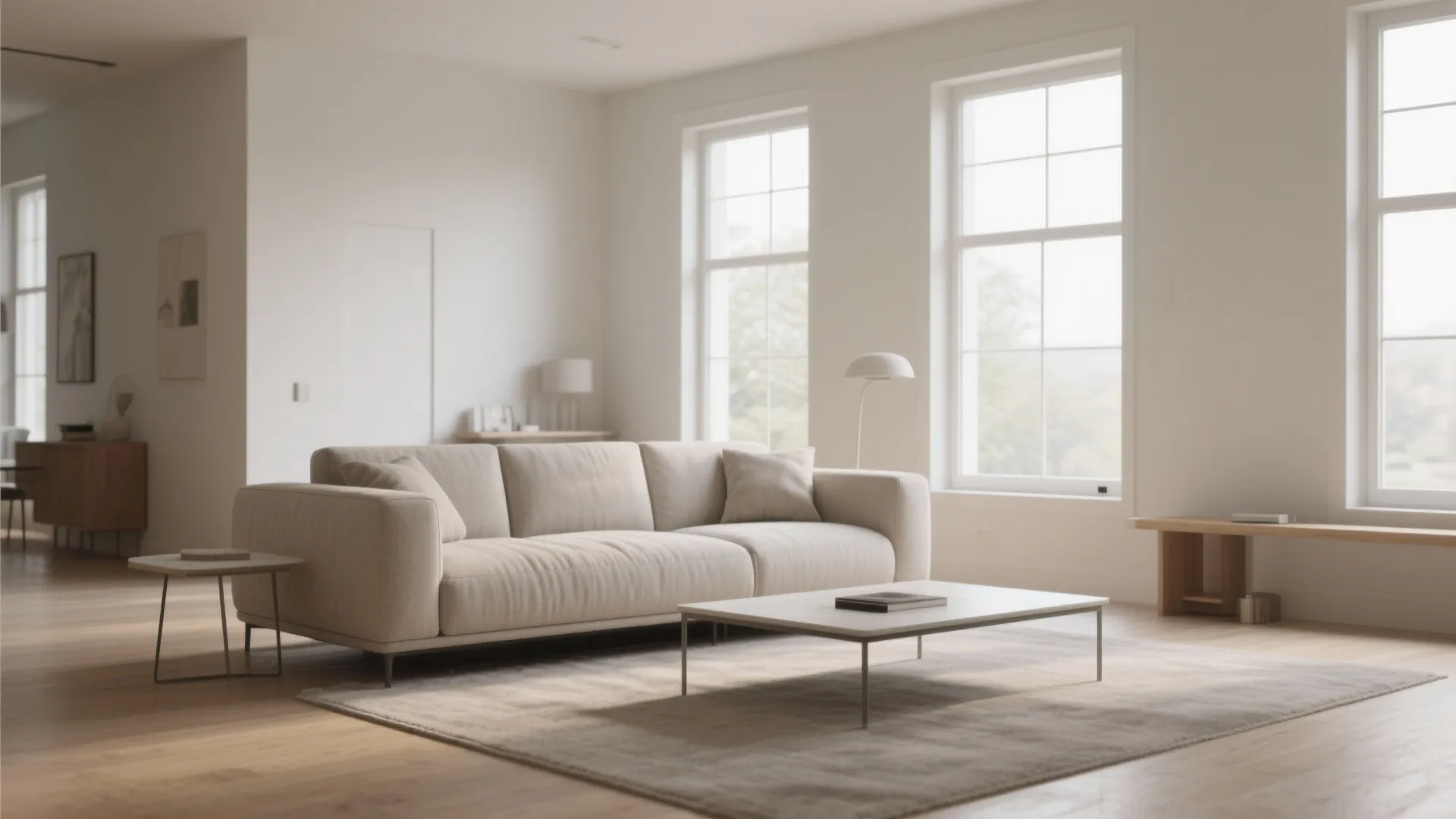 1. Minimalist Open-Plan Layout