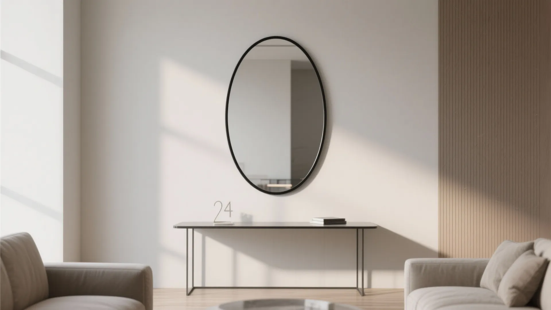 Minimalist Wall Arrangement